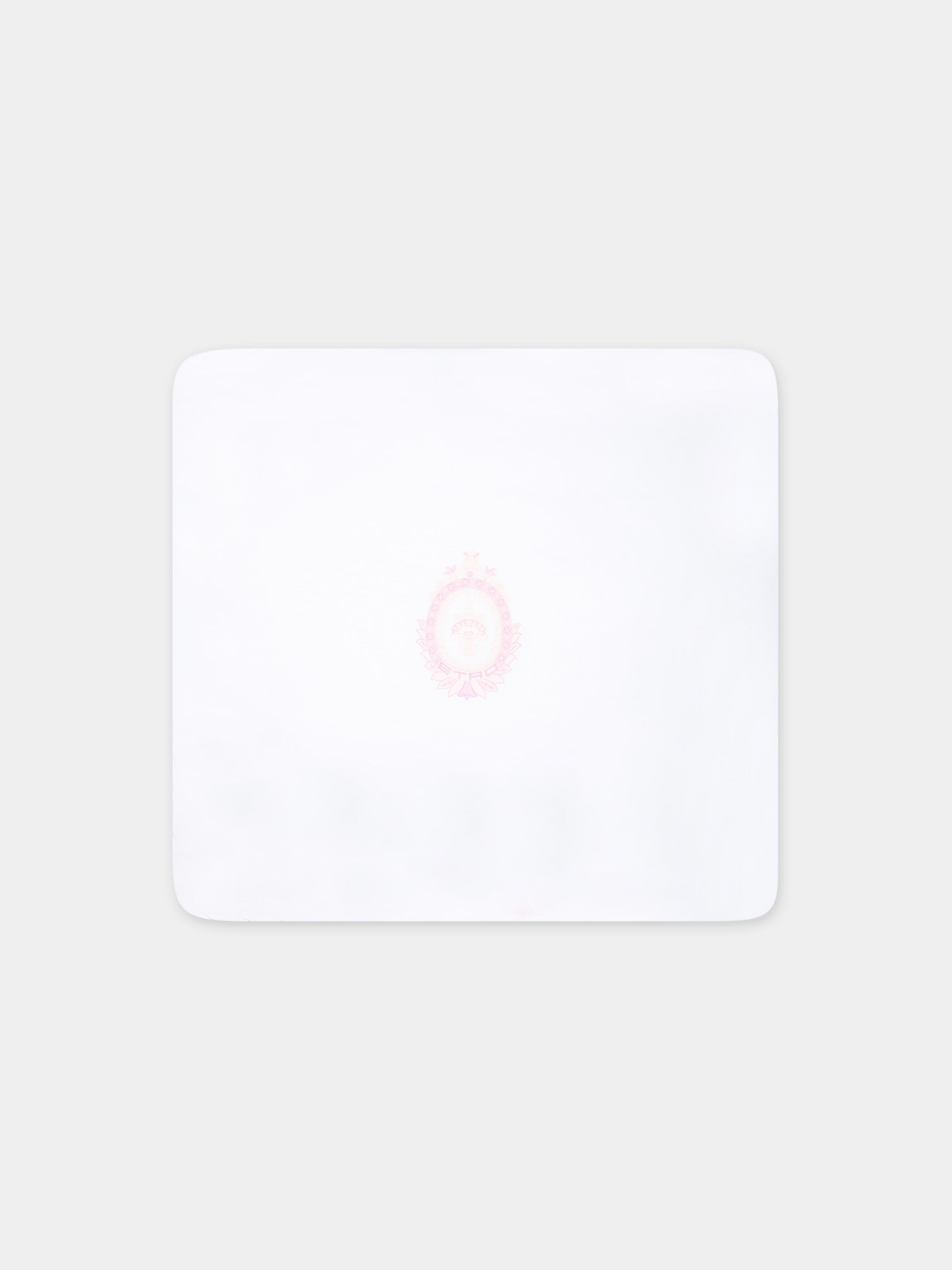 Coperta rosa per neonata con logo,Etro,GU0530 J0409 505RS