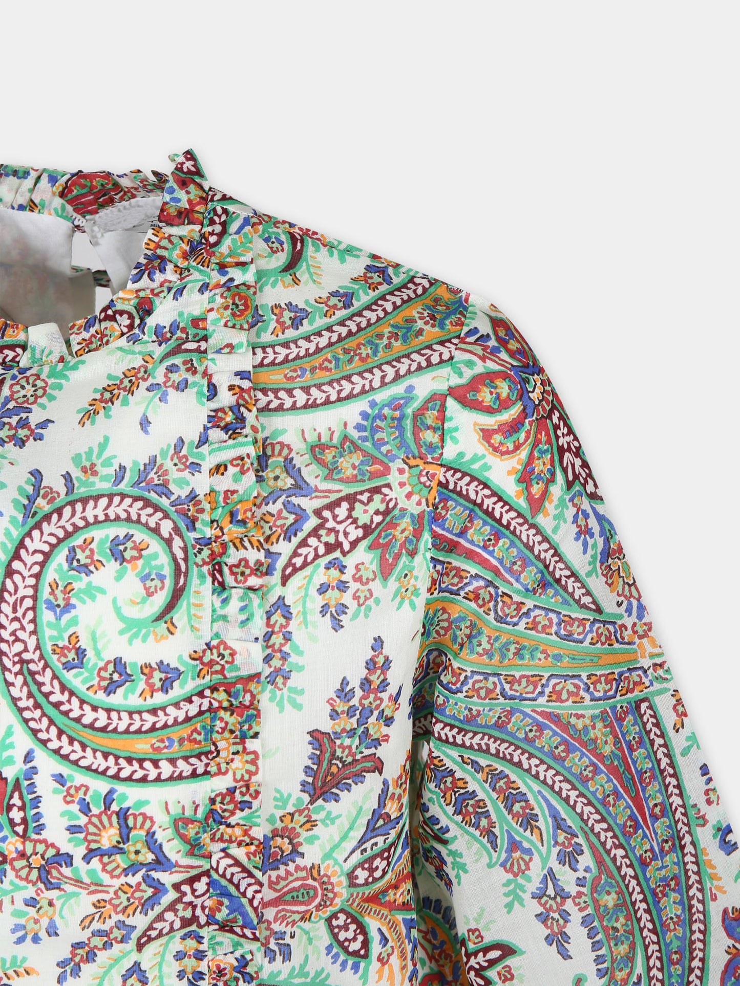 Blusa avorio con motivo paisley,Etro,GU5A53 M0045 102MC