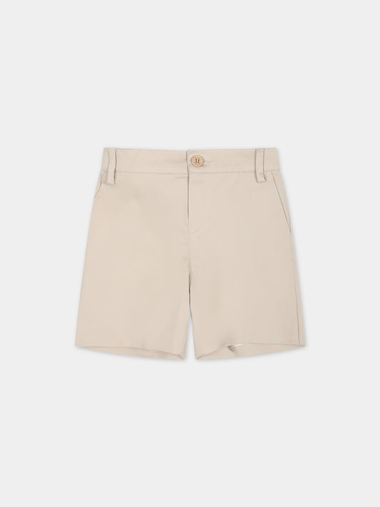 Shorts elegante beige per neonato,Etro,GU6529 G0019 108