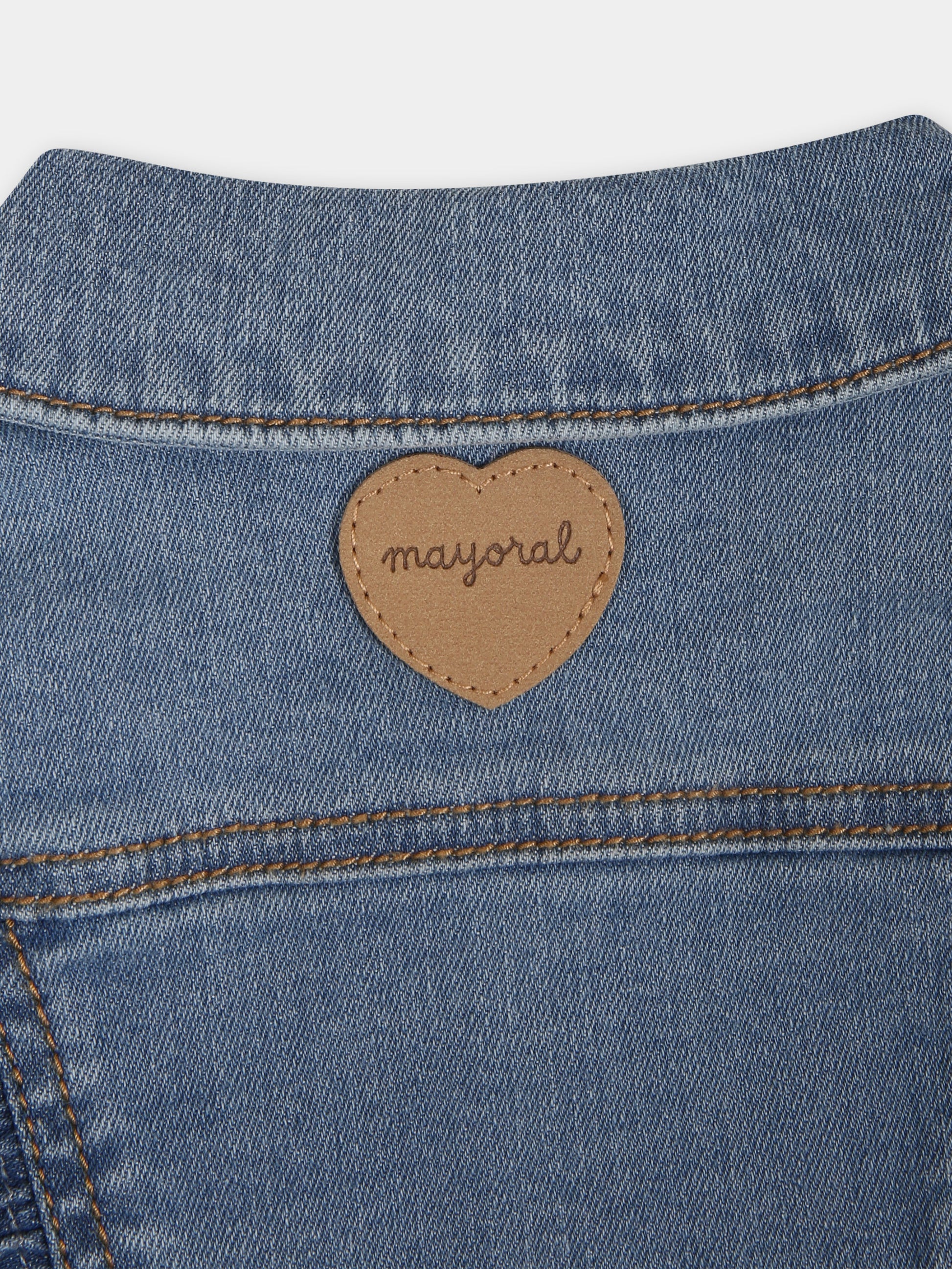 Giubbotto in denim per neonata,Mayoral,1434 026