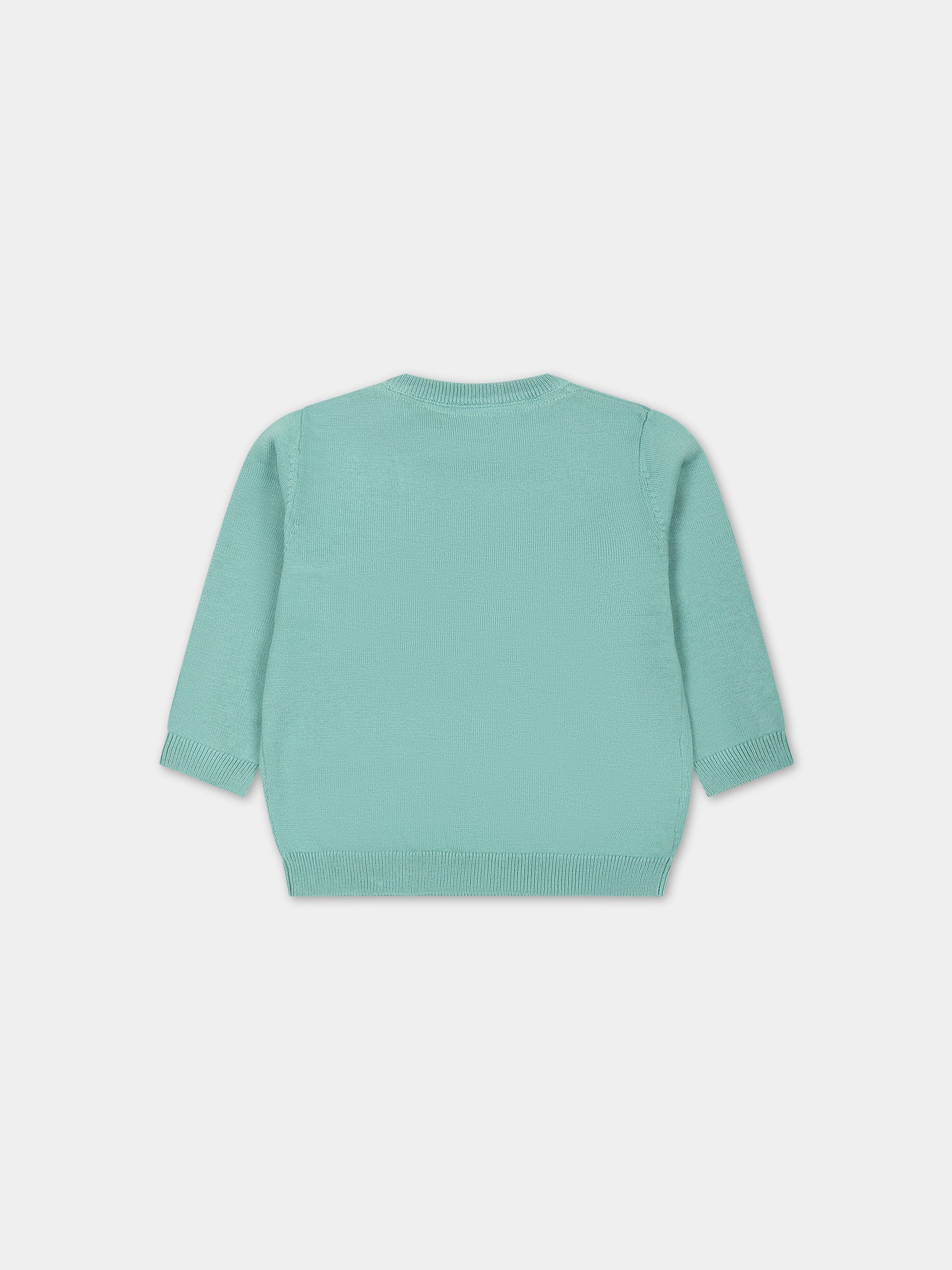 Maglione verde per neonato,Mayoral,303 043