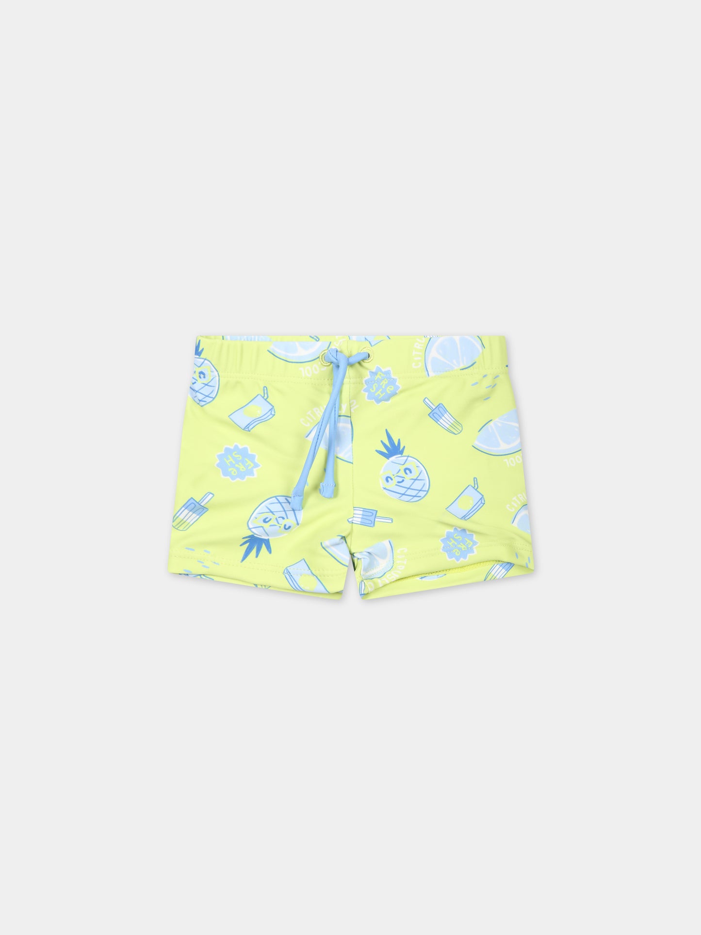 Set boxer mare multicolor per neonato con stampa frutta,Mayoral,1659 040