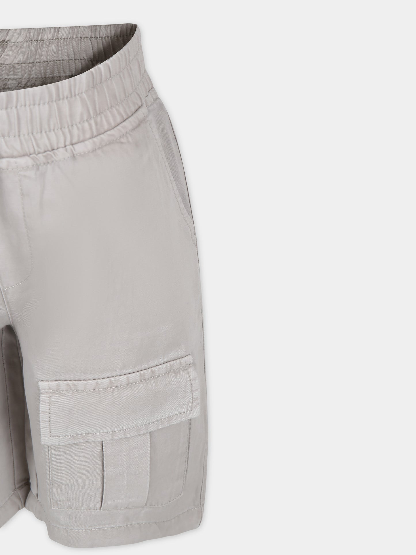 Shorts casual grigio per bambino,Eleventy,EU6P99 Z1934 900