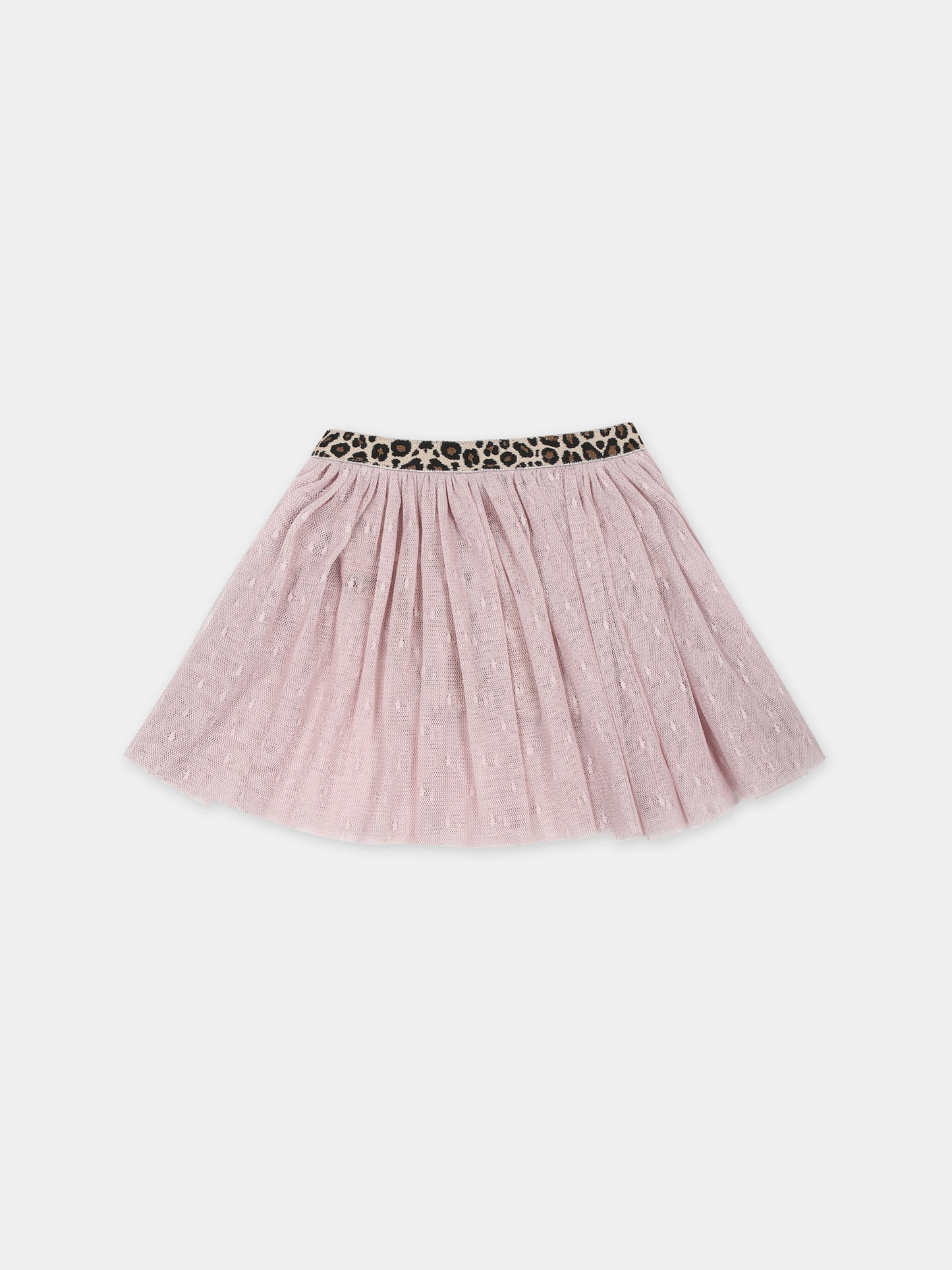 Gonna rosa per neonata con ricami,Caffe' D'orzo,ZU7001 T0075 107