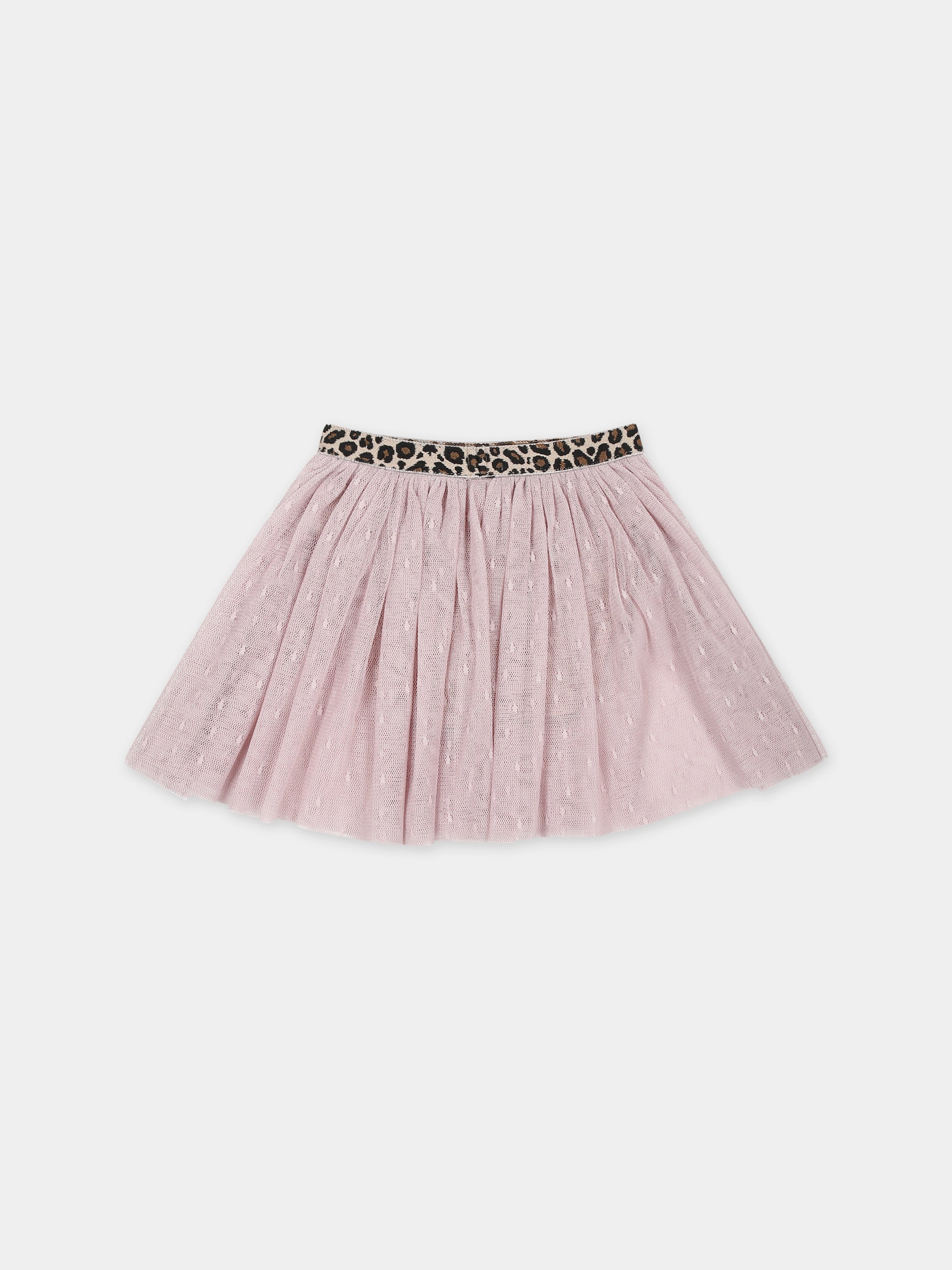 Gonna rosa per neonata con ricami,Caffe' D'orzo,ZU7001 T0075 107