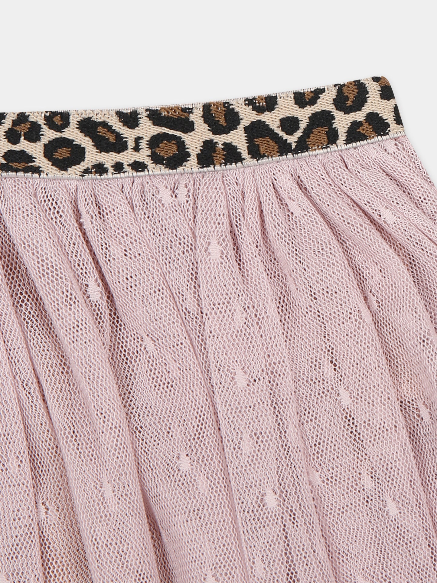 Gonna rosa per neonata con ricami,Caffe' D'orzo,ZU7001 T0075 107