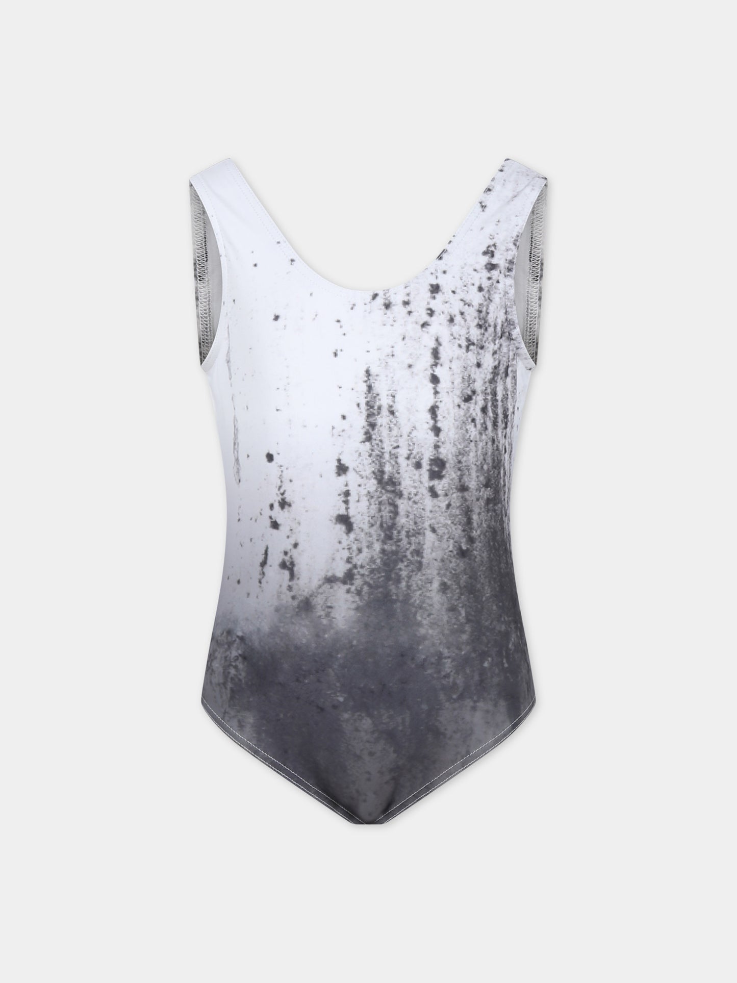 Costume bianco per bambina con stampa,Caroline Bosmans,SS24 1008 67 0014