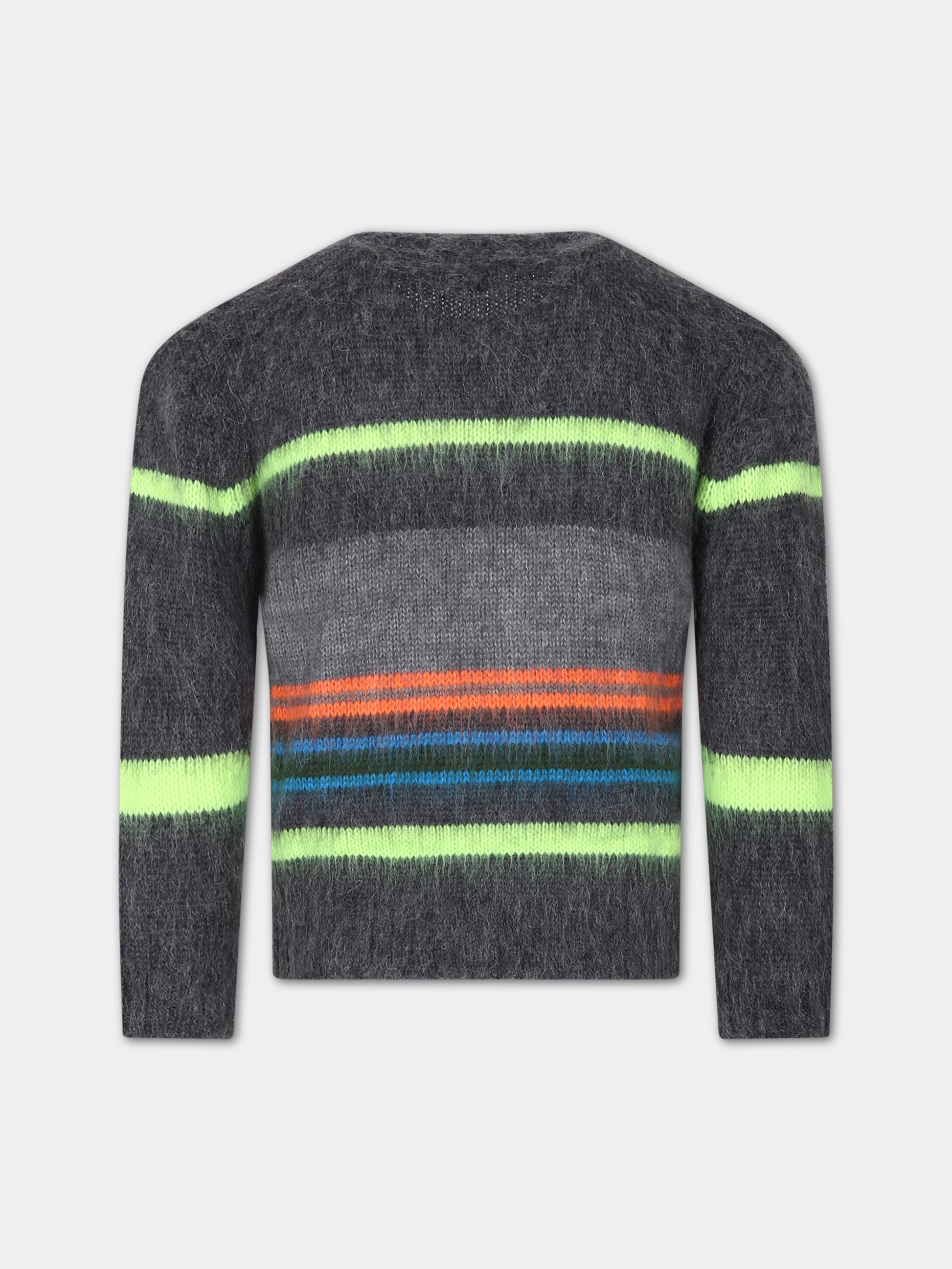 Maglione multicolor per bambino con logo,Diesel,J00954 KYAT5 K964