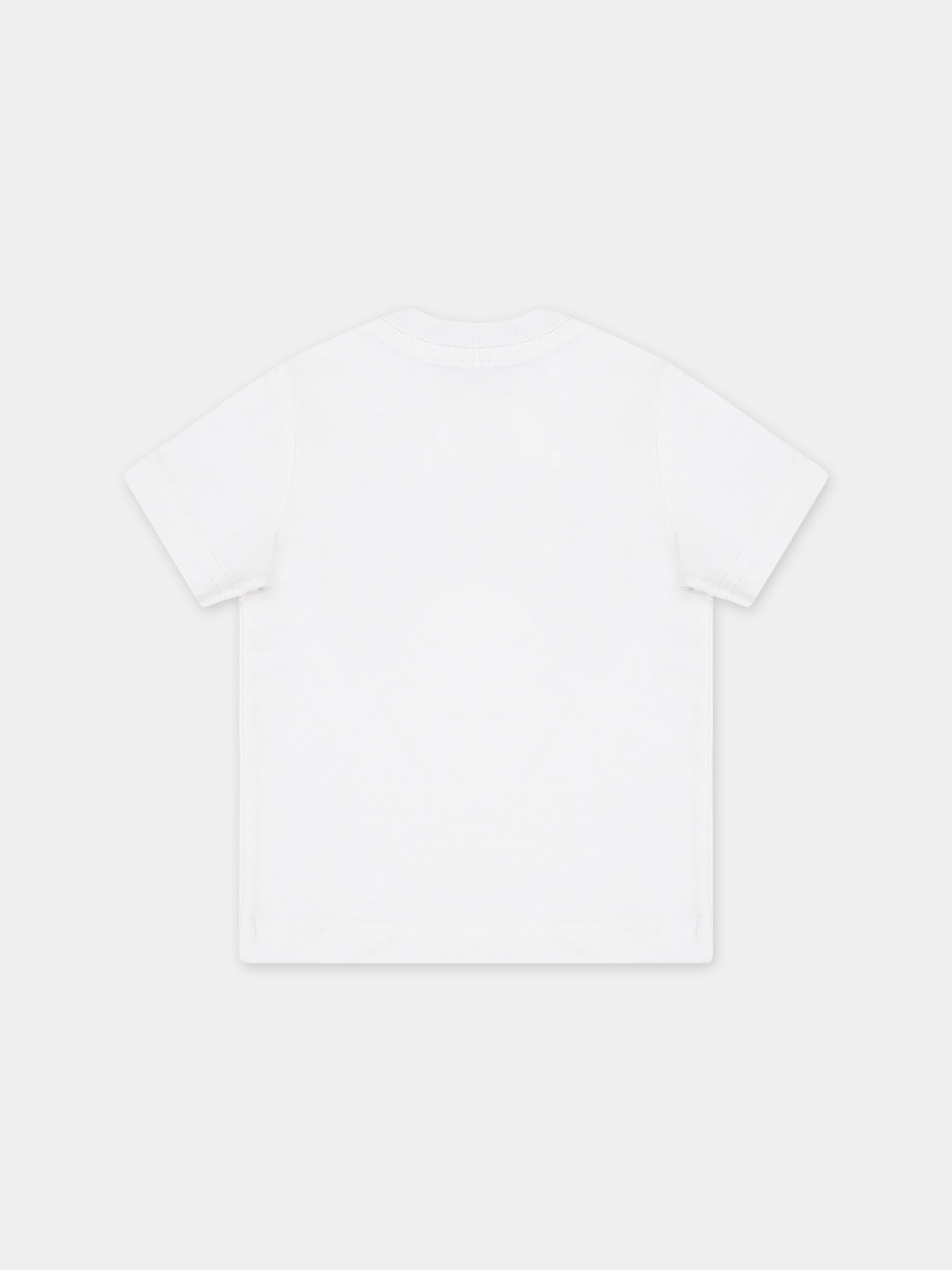 T-shirt bianca per neonati con logo,Dsquared2,DQ1781 D0A4C DQ100