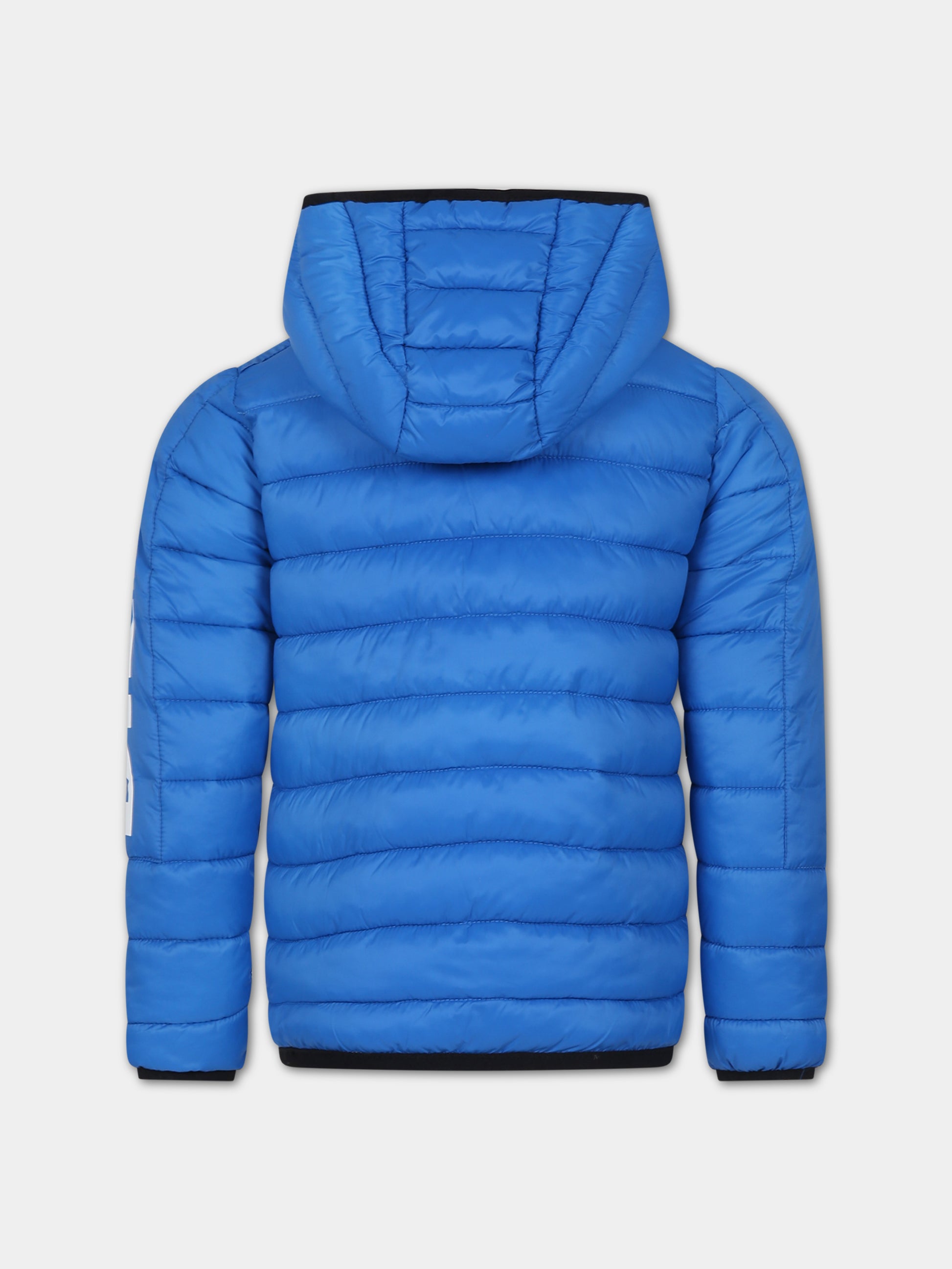 Piumino azzurro per bambini,Diesel,J01086 KXBDY K80H