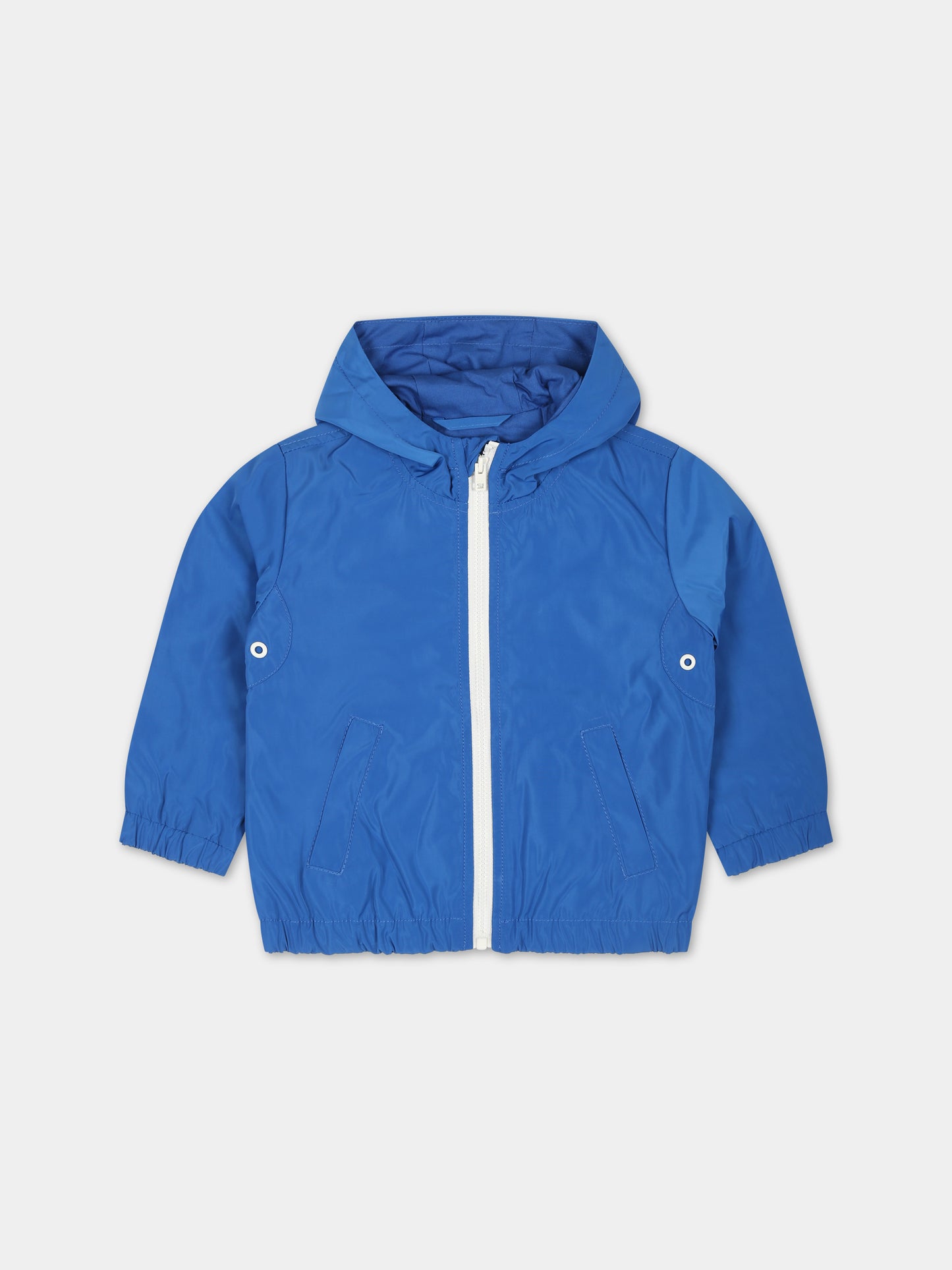 Giacca a vento azzurra per neonati,Diesel,K00329 KXBBN K80H