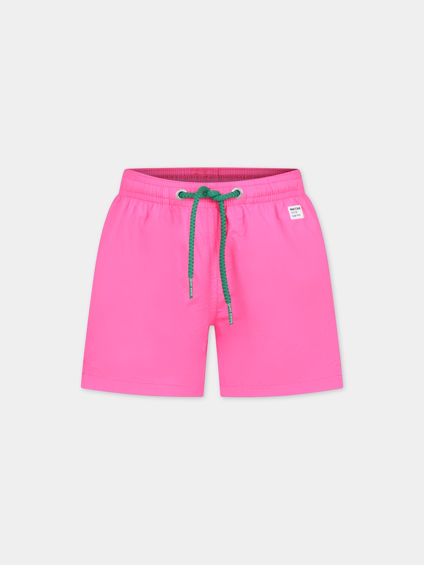 Boxer mare fucsia per bambino con logo,Mc2 Saint Barth,JEA0012 01148F