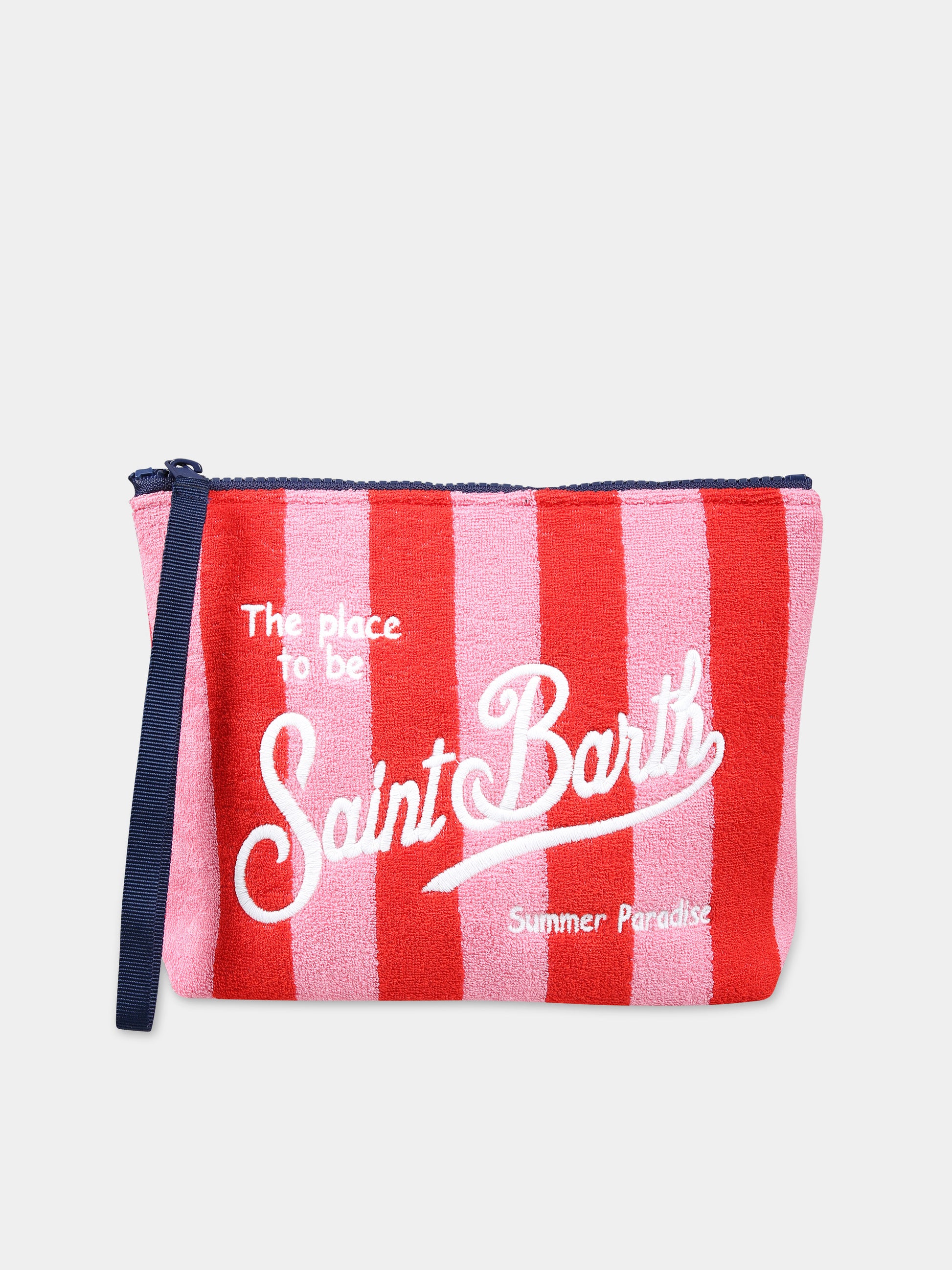 Pochette rossa per bambina con logo,Mc2 Saint Barth,ALI0003 00206F