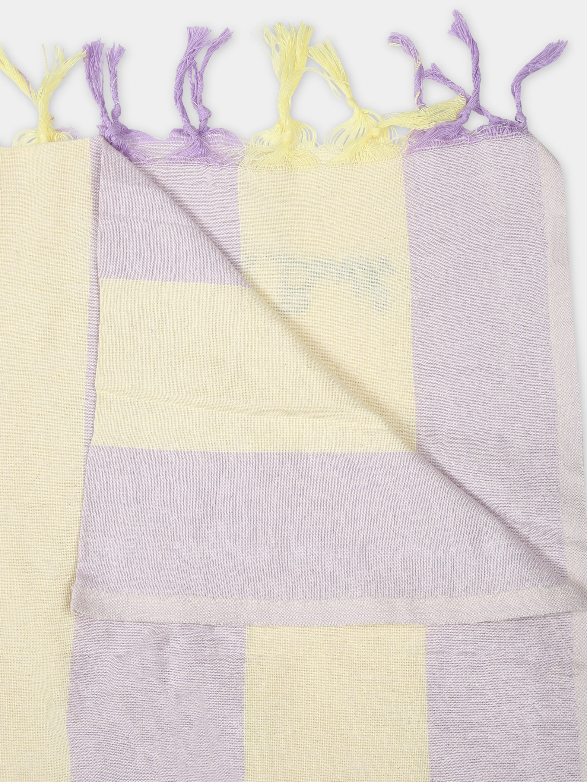 Telo mare viola per bambina con logo,Mc2 Saint Barth,FOUL002 00170F