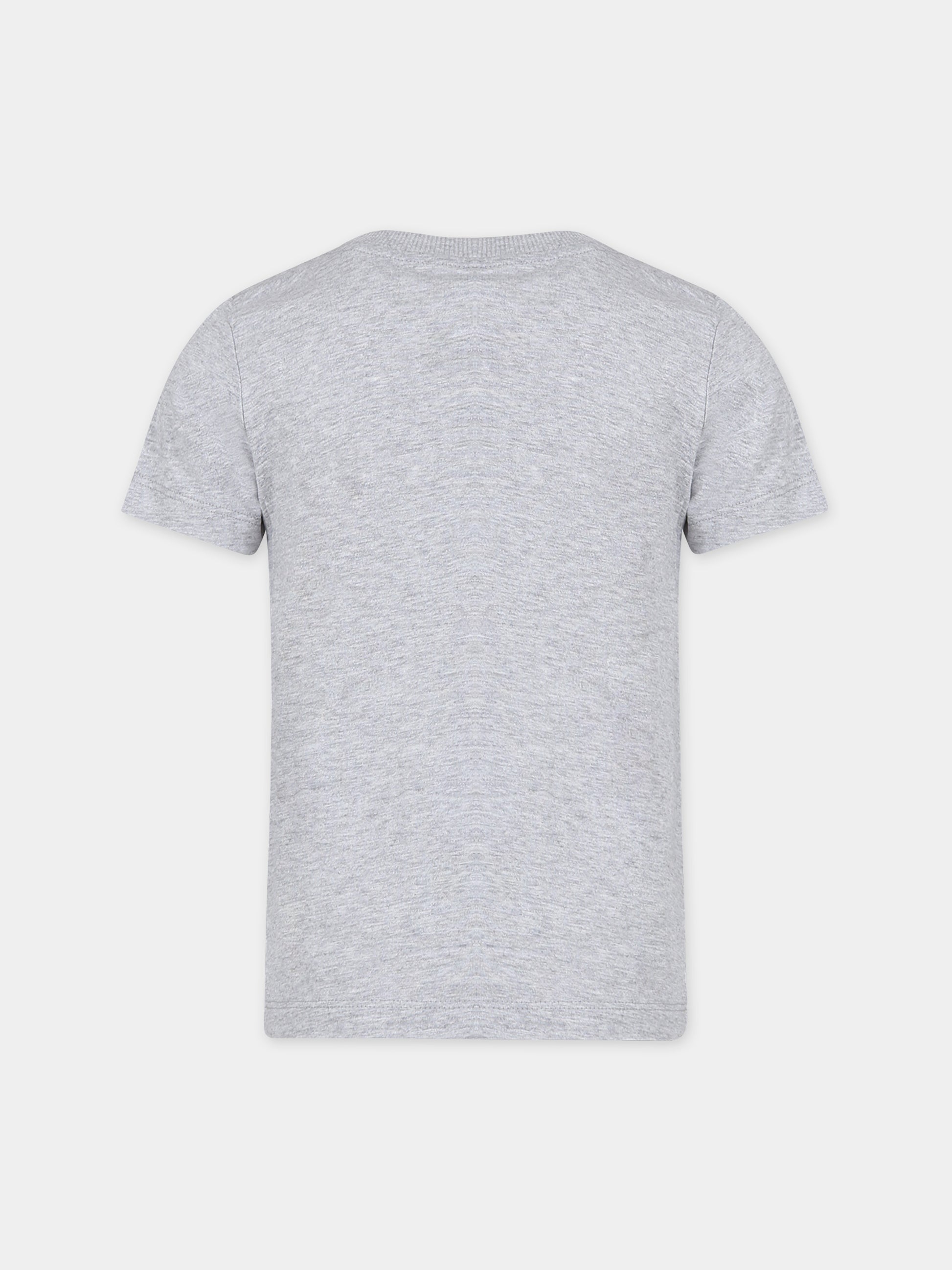 T-shirt grigia per bambini con Teddy Bear,Moschino Kids,HOM03U LAA23 60926