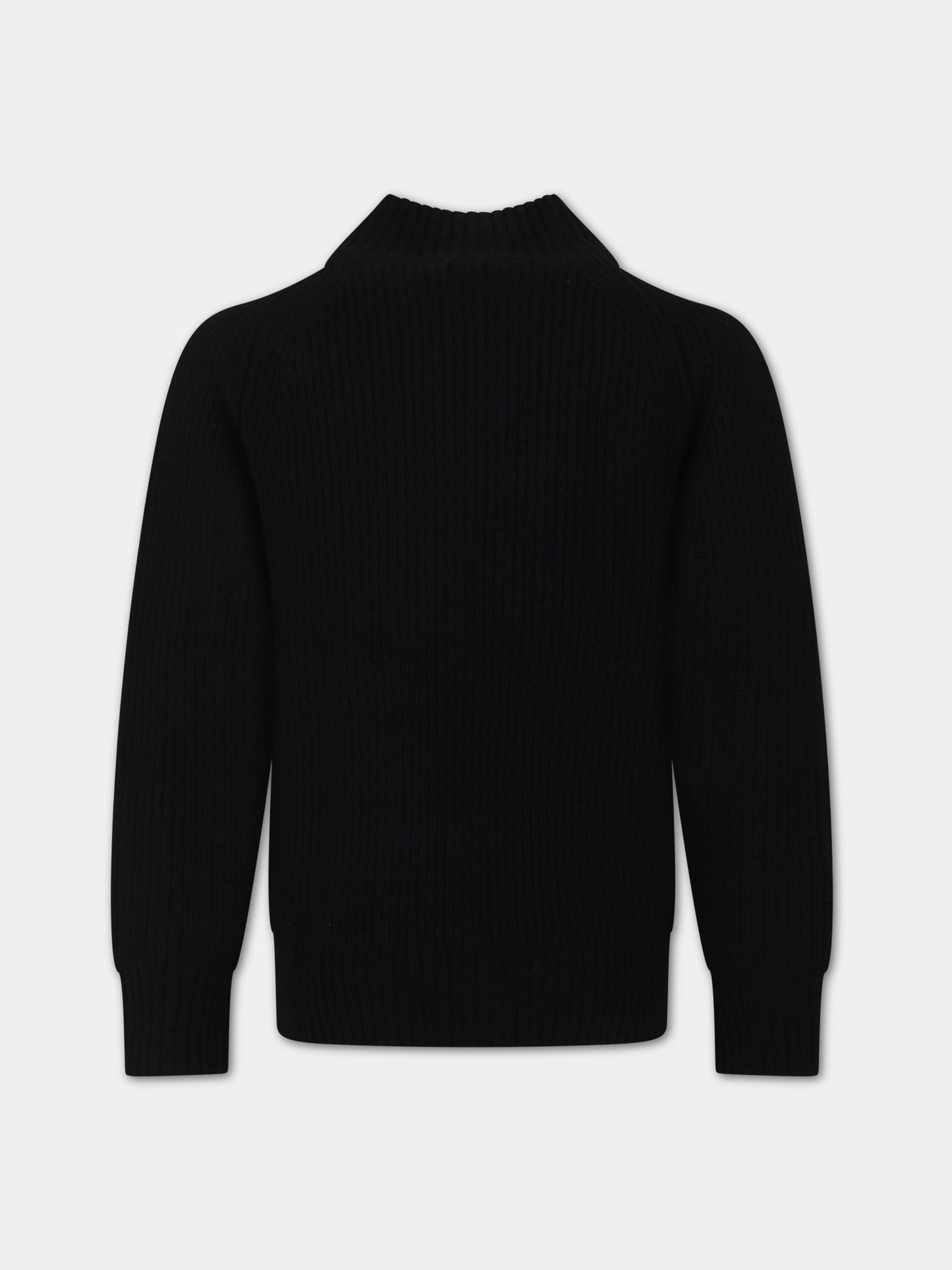 Maglione nero per bambino,Paolo Pecora,PP3071 NERO