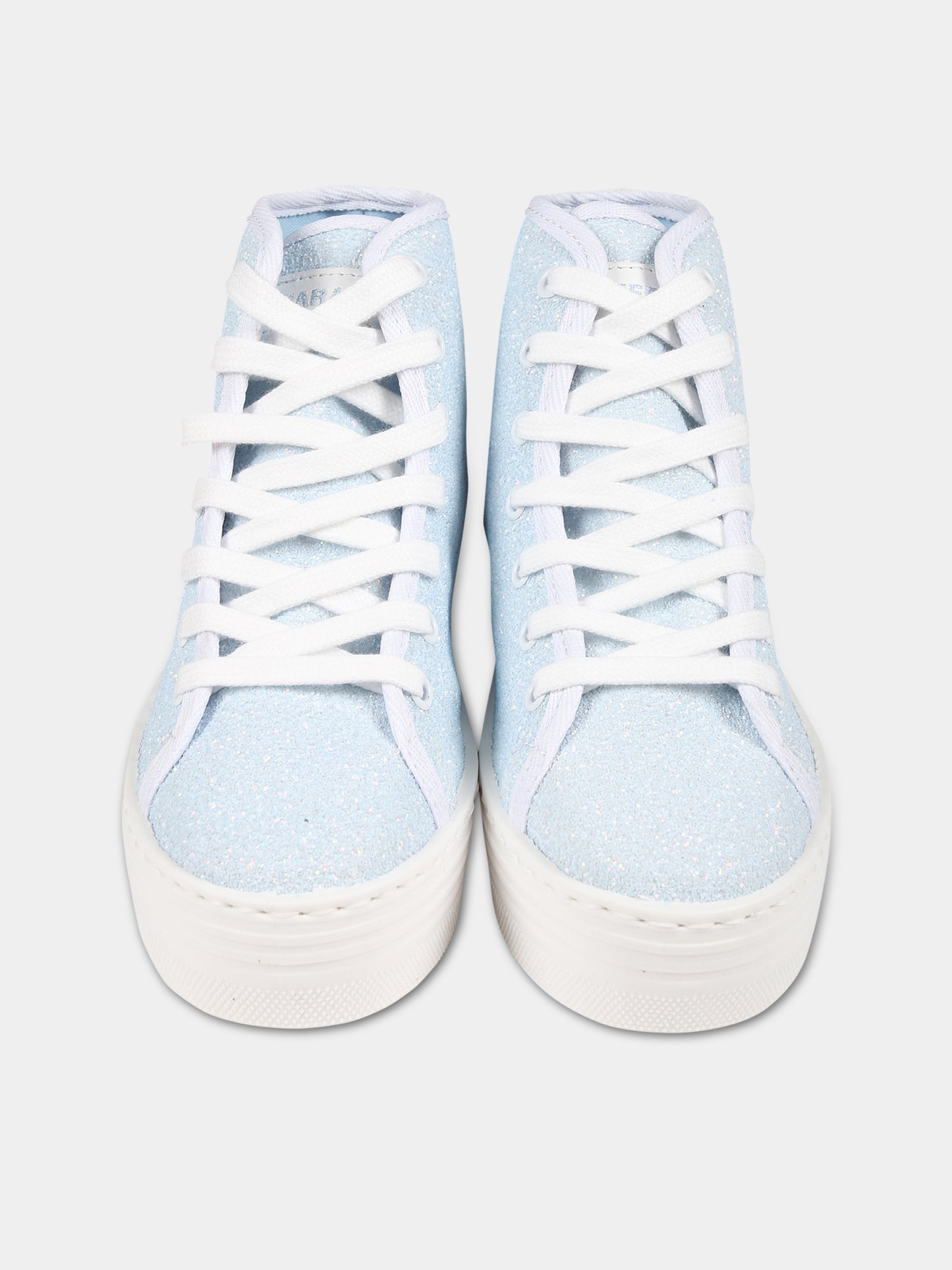 Sneakers celesti per bambina con occhiolino,Chiara Ferragni Collection,CFB070-017