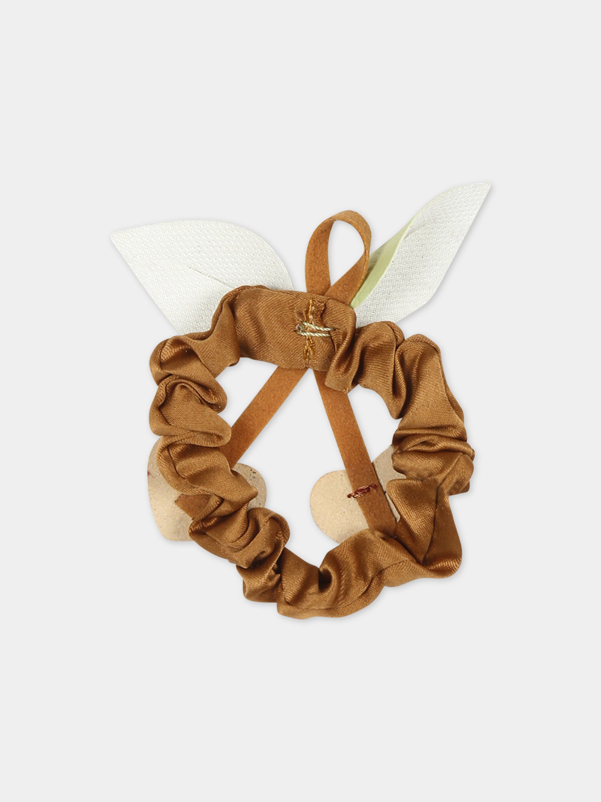 Elastico viola per bambina con ciliegie,Illy Trilly,FRUIT CHERRIES SCRUNCHY