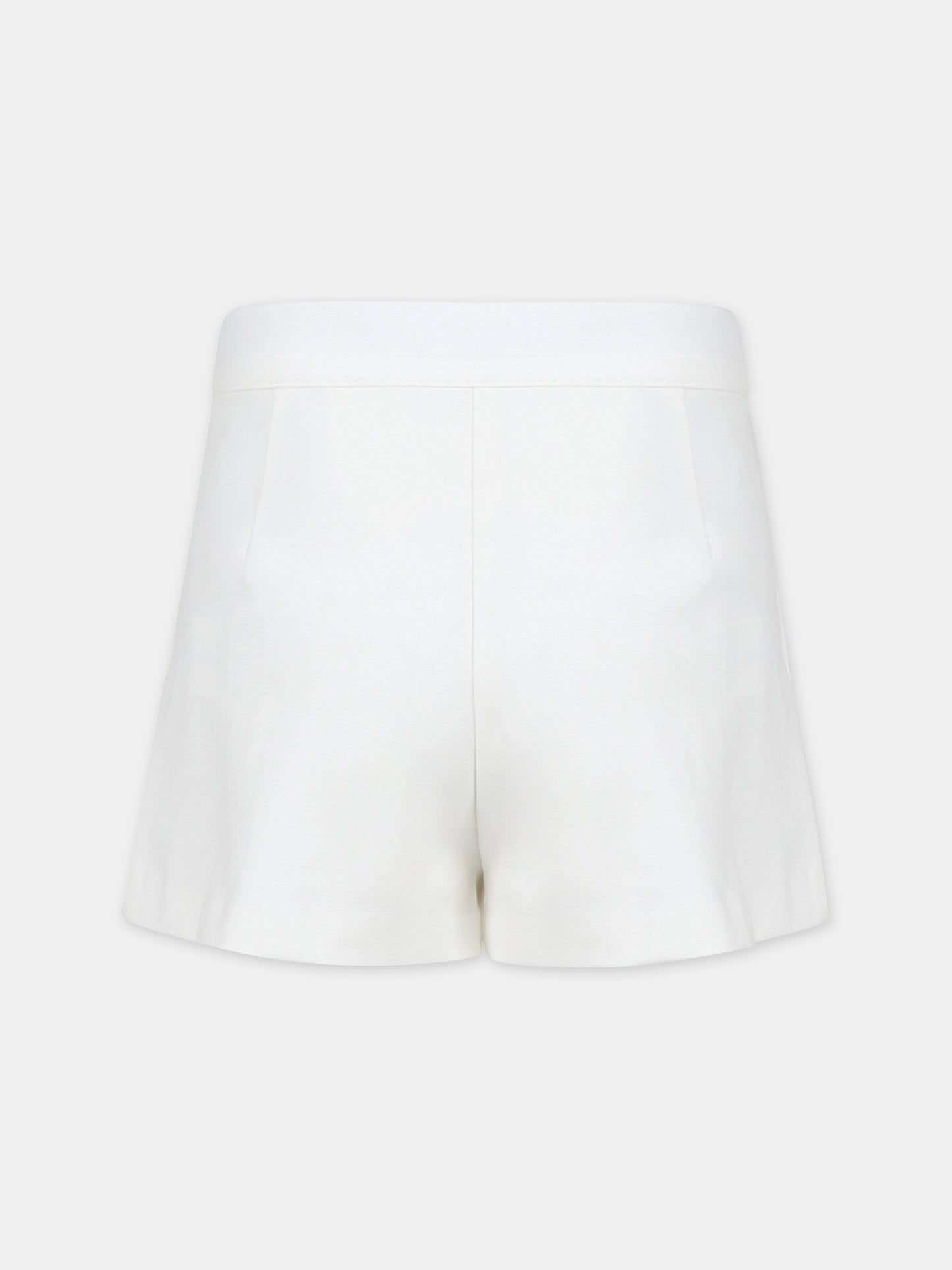Shorts bianchi per bambina,Simonetta,ST6B19 J0329 102
