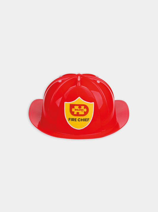 Cappello rosso da vigile del fuoco per bambino,Bigjigs,34065