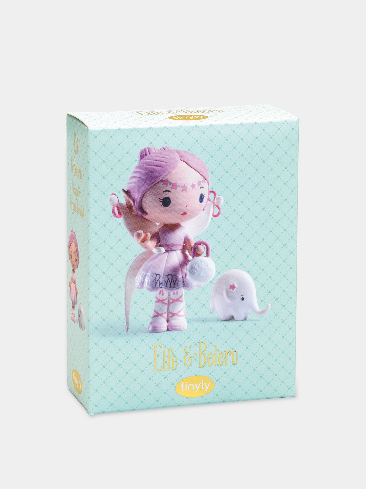 Bambola rosa per bambina con elefante,Djeco,DJ06950