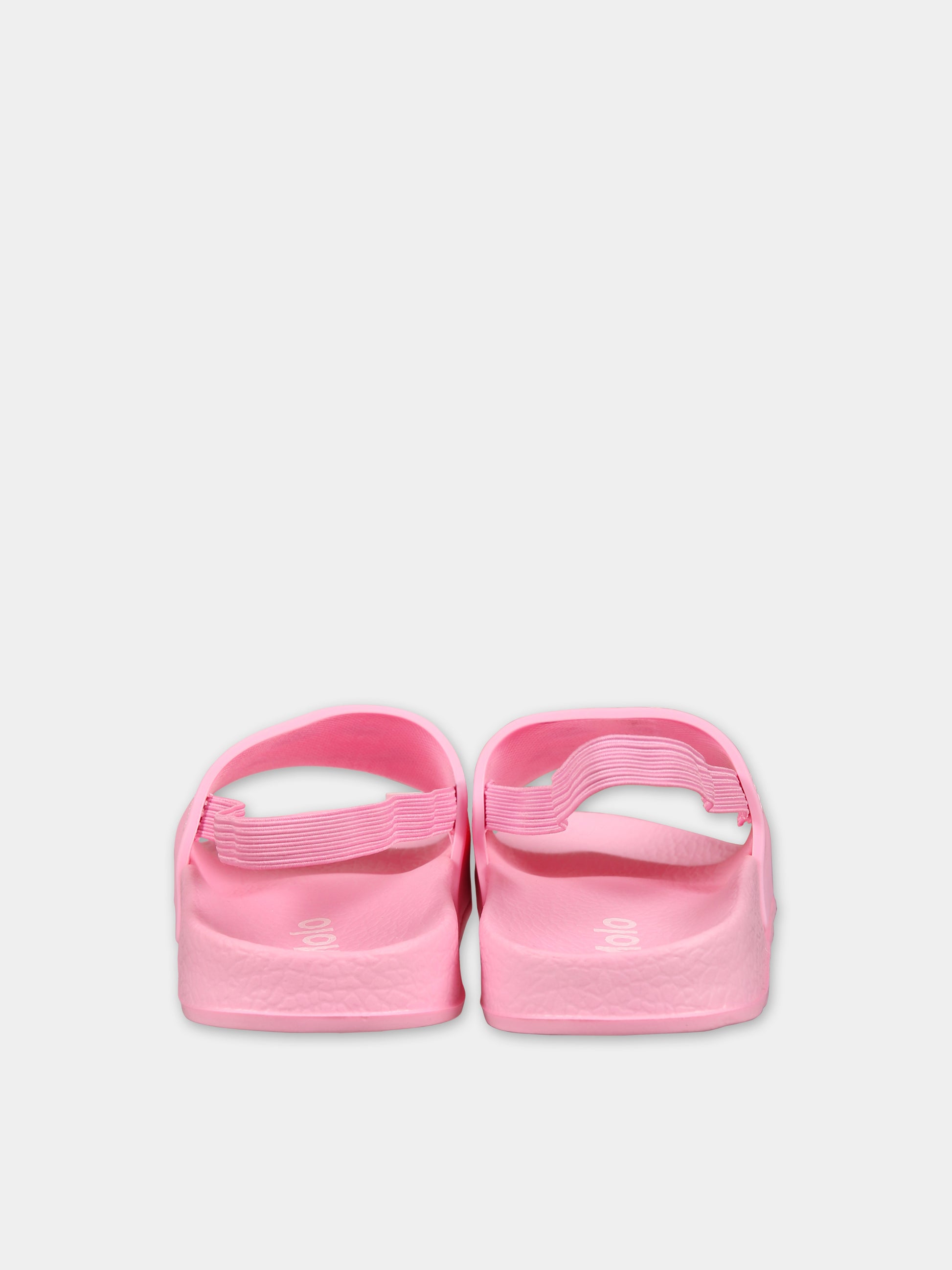 Ciabatte rosa per neonata con smile,Molo,7S24U202 3401-