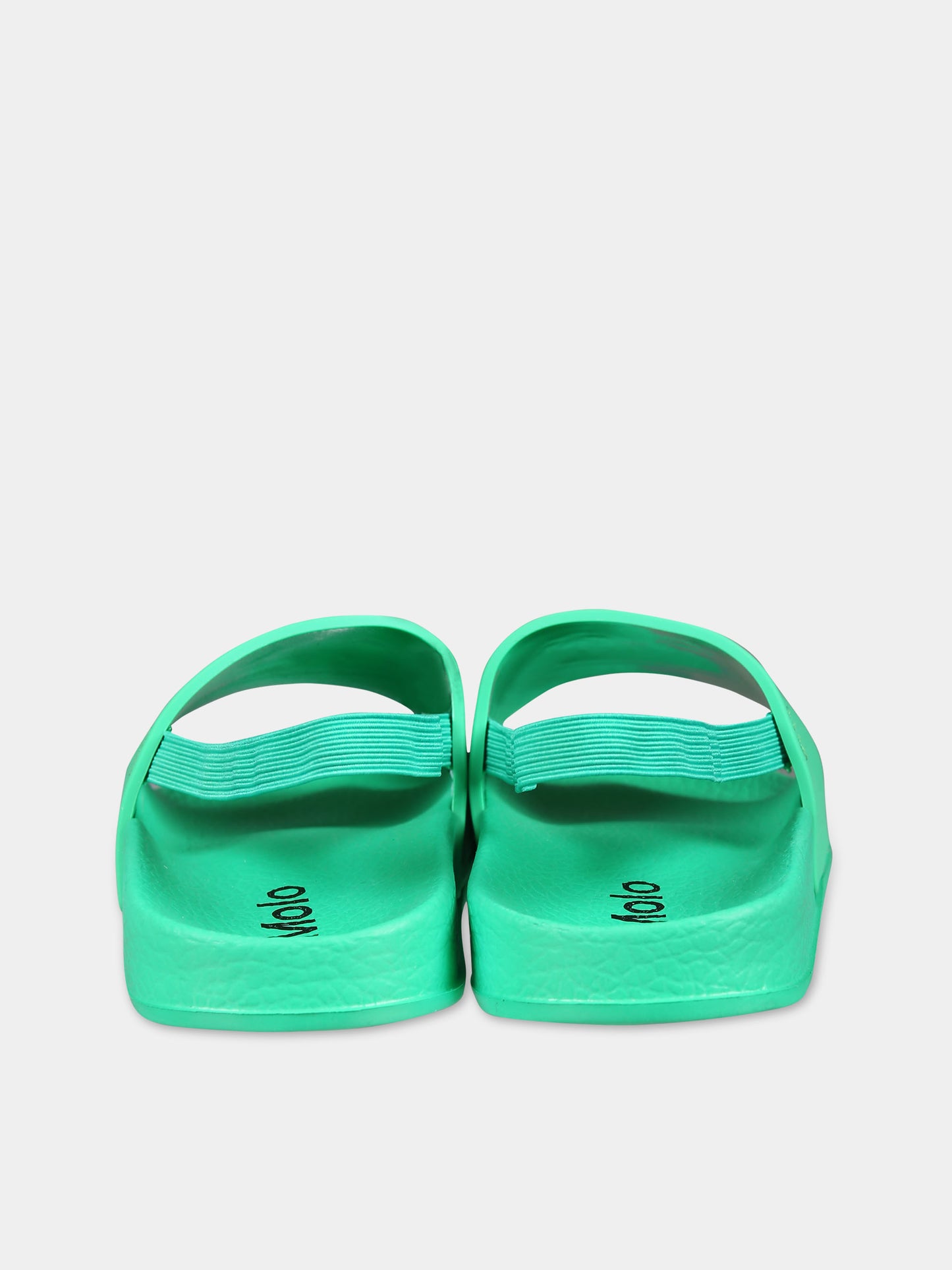 Ciabatte verdi per bambini con smile,Molo,7S24U202 8857-