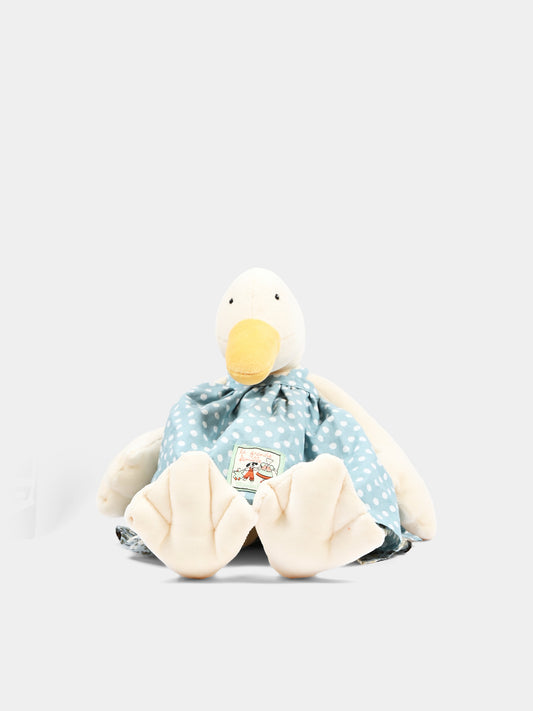 Ivory polka dot plush Ochetta Jeanne for kids