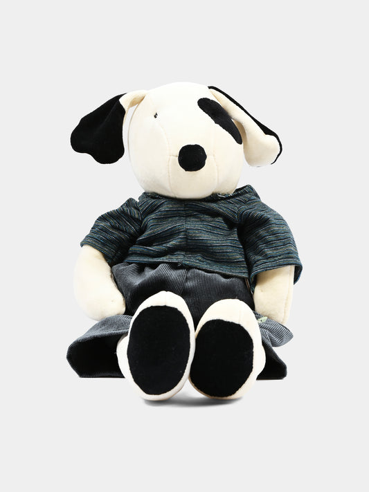 White plush dog Julius for kids