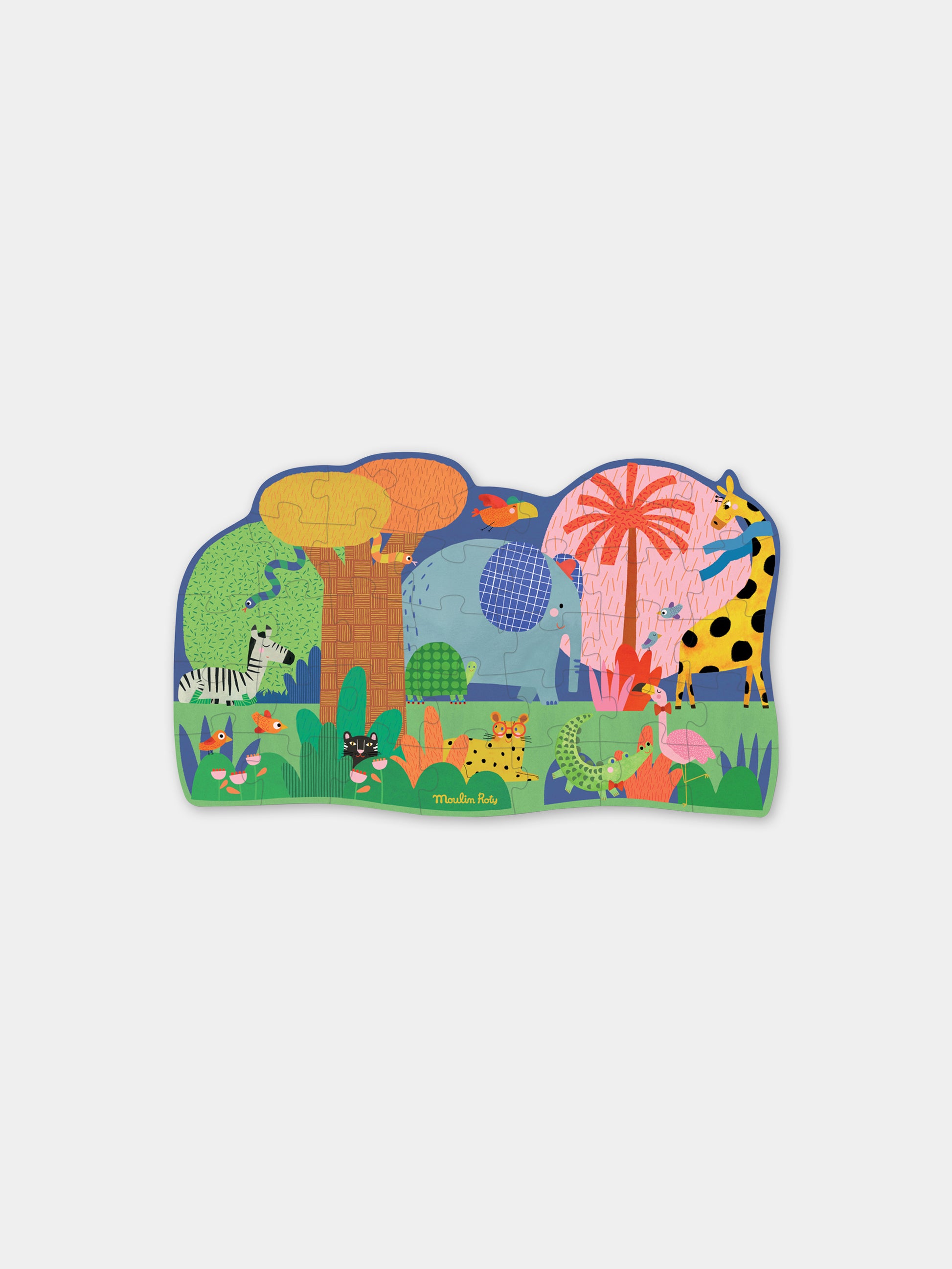 Puzzle gigante multicolor per bambini,Moulin Roty,679441