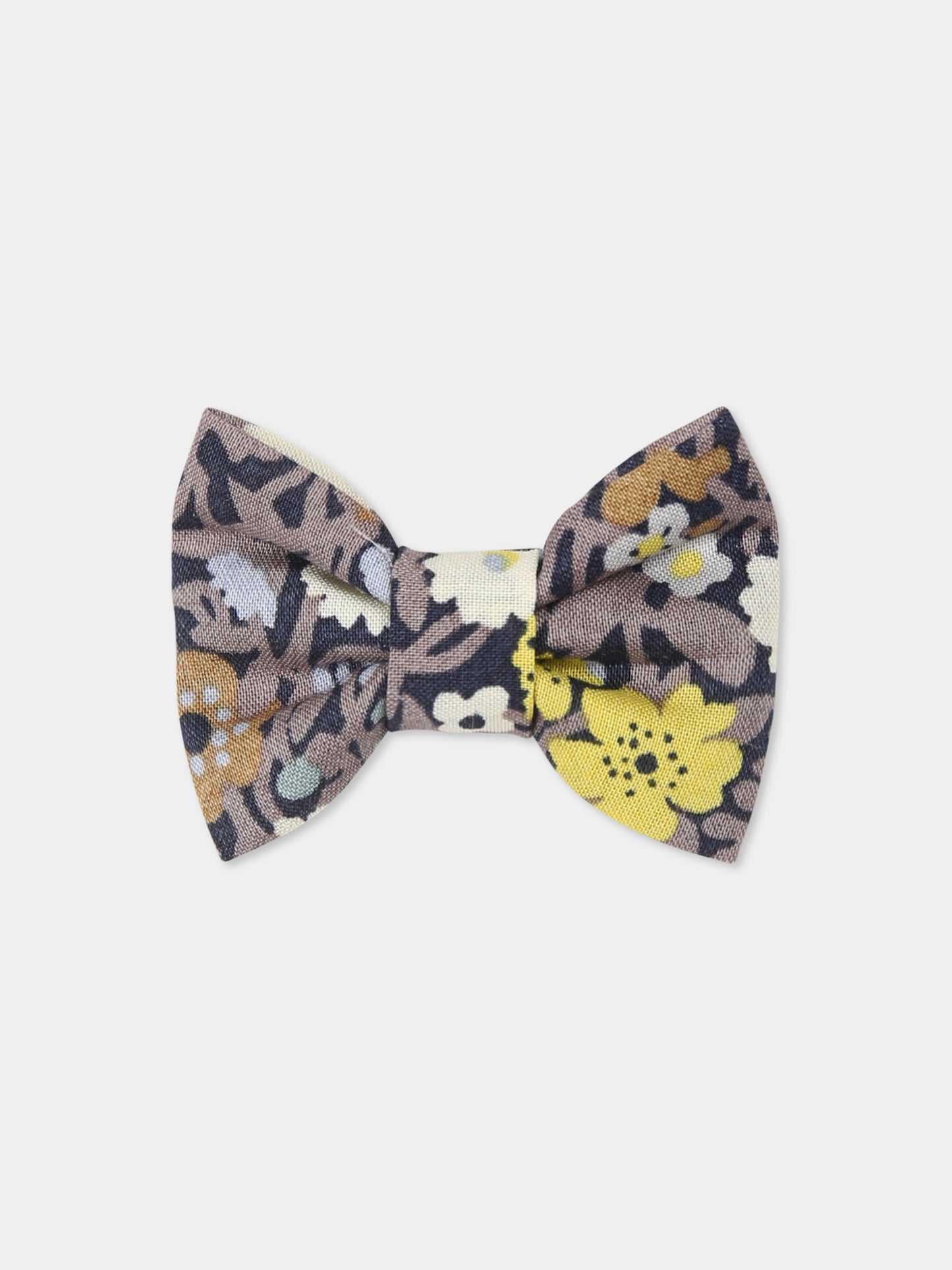 Set fermagli multicolor per bambina con stampa floreale,Bonpoint,W04GHAW00012 596B