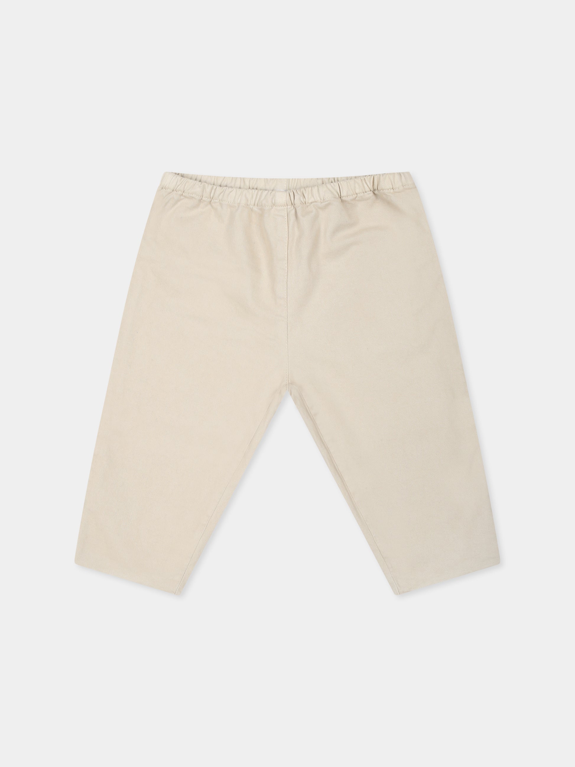 Pantaloni beige per neonato,Bonpoint,W04ZPAW00007 060A