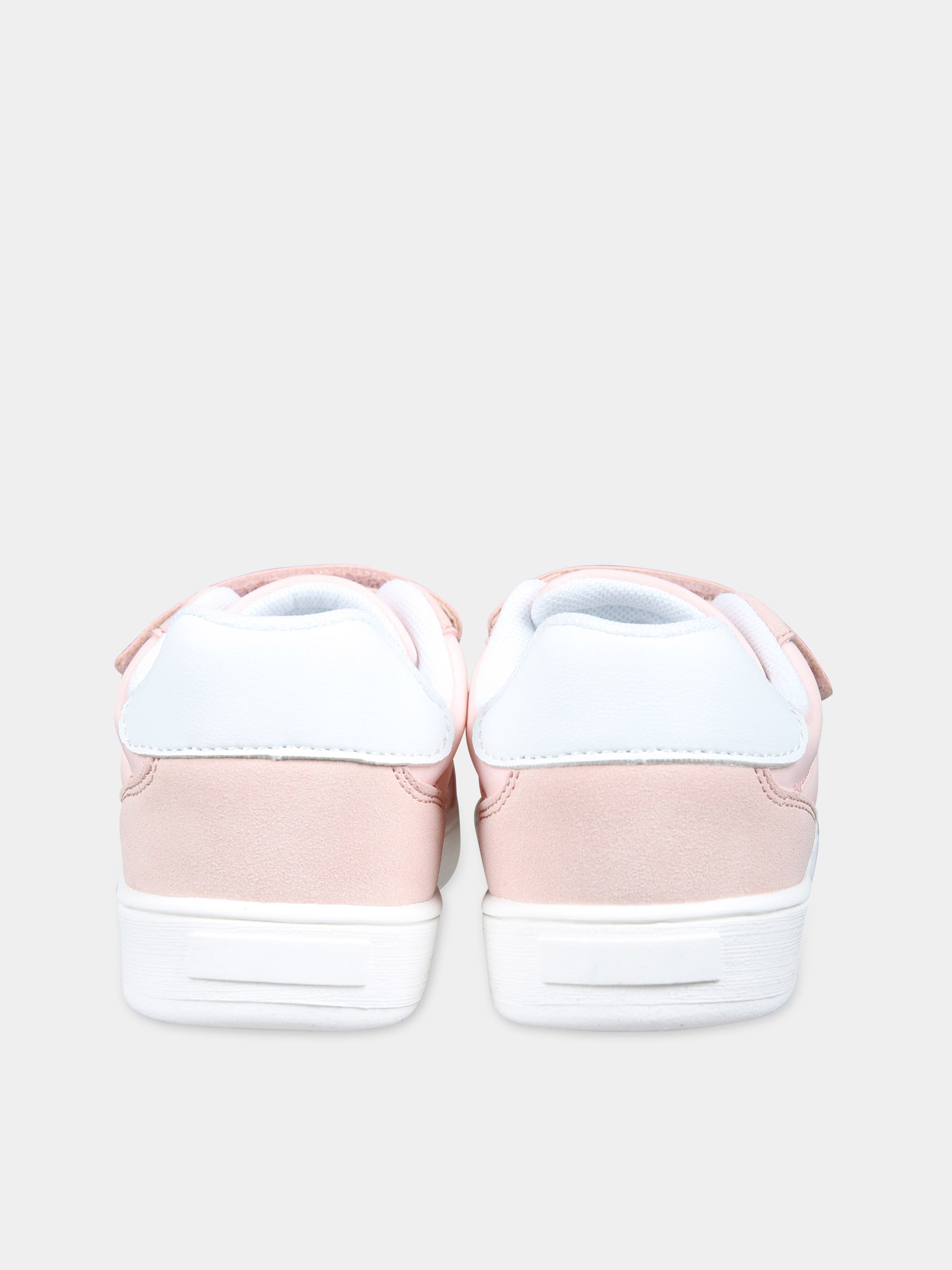 Sneakers rosa per bambina con logo e bandierina,Tommy Hilfiger Junior,T1A9 33192 1492X054