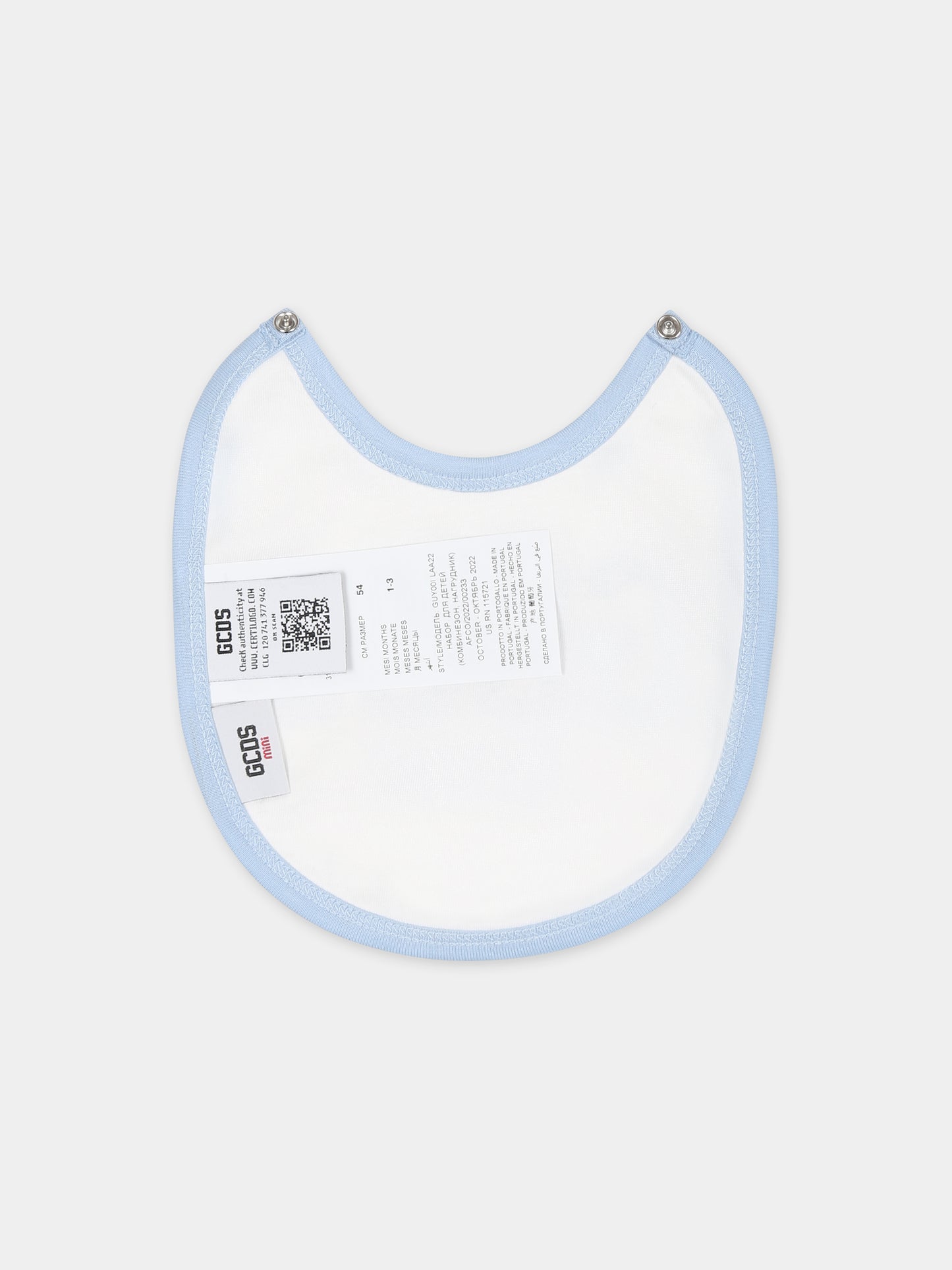 Tutina per neonati con logo,Gcds Kids,GUY00I LAA22 40069