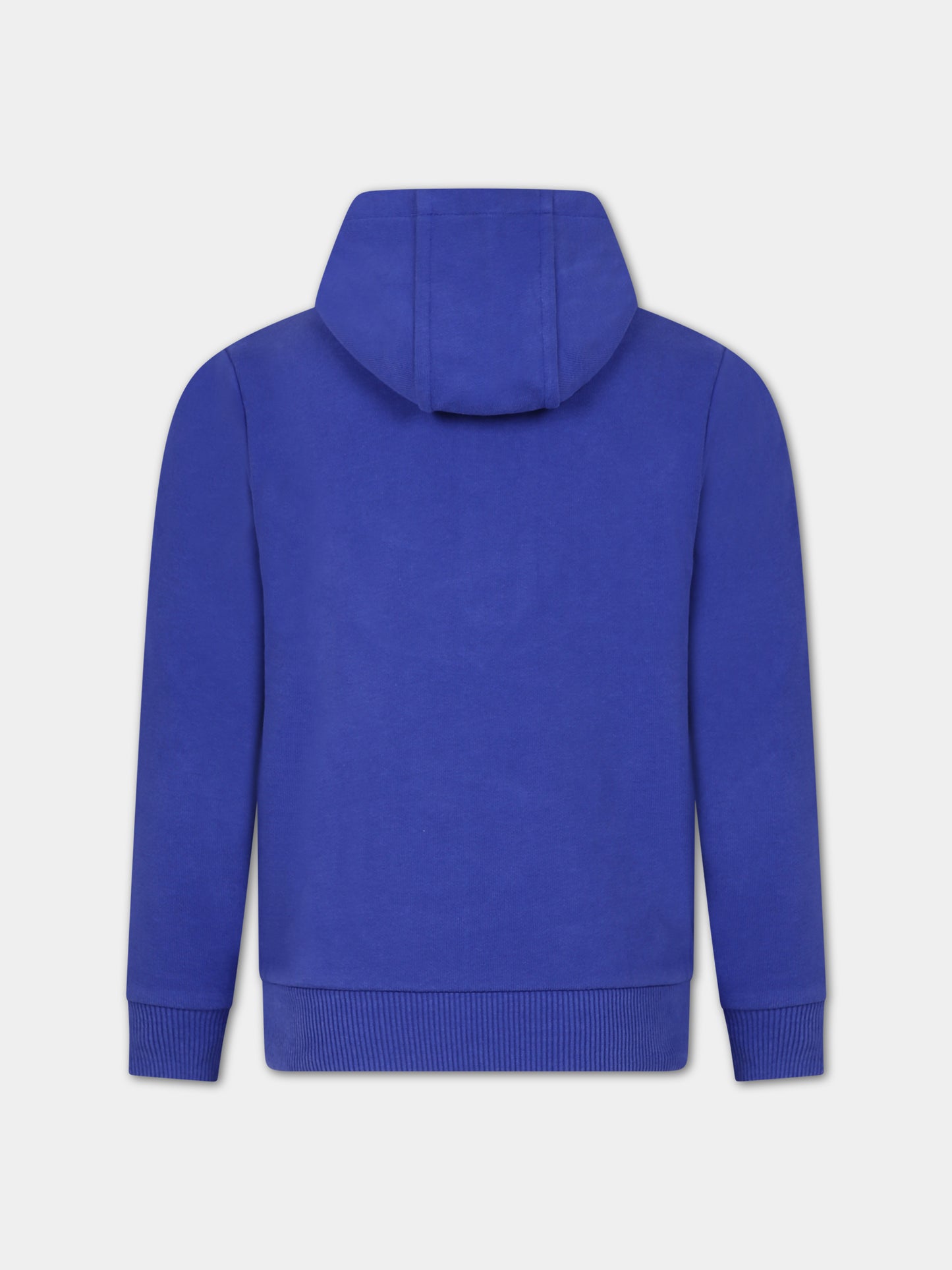 Felpa blu per bambino con logo,Timberland,T25U56 80A