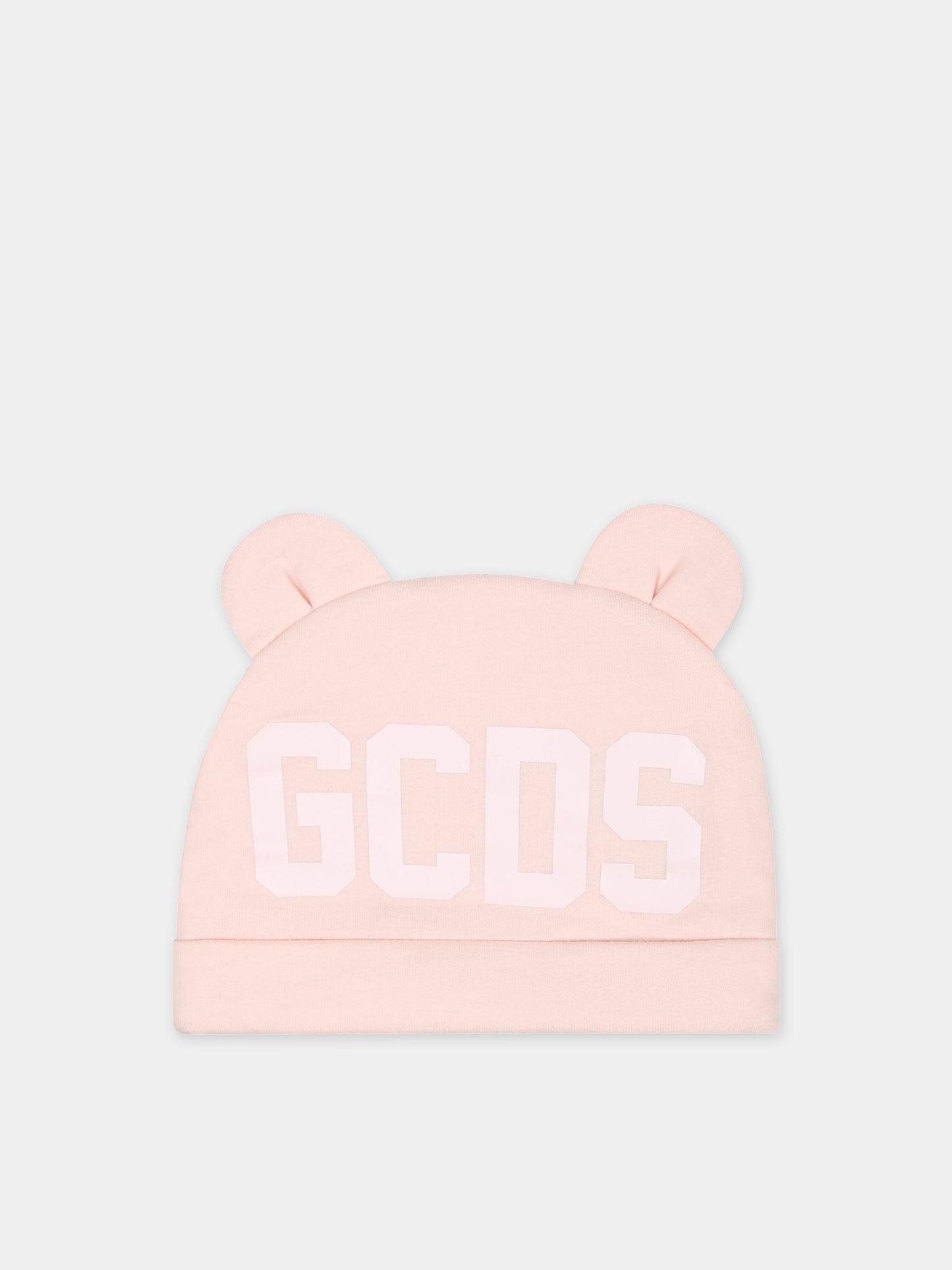 Set rosa per neonata con logo,Gcds Kids,GOY007 LDA26 52859