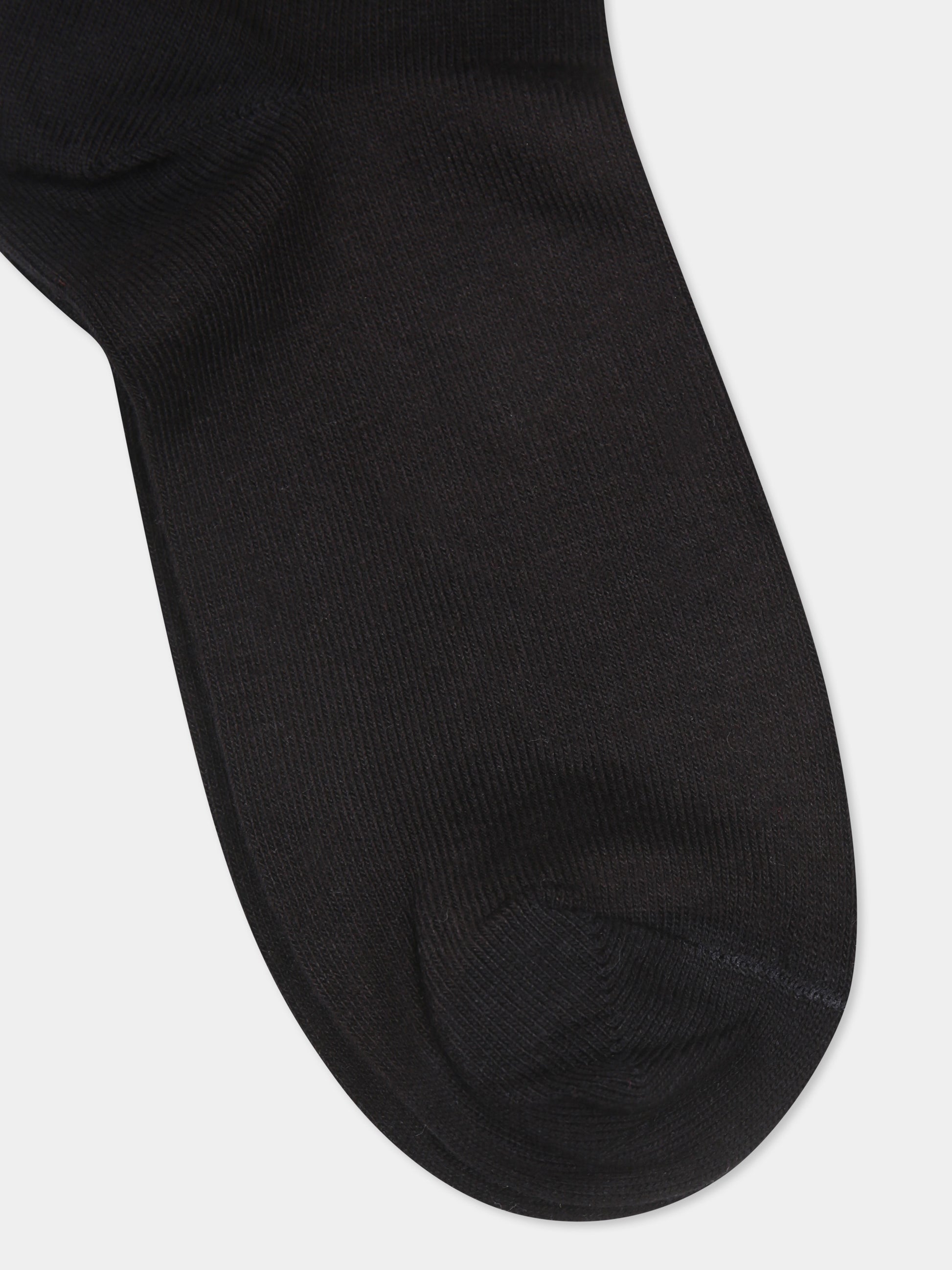 Calze nere per bambini con logo,Marni Kids,M01242 M00RB MZ32U 0M900