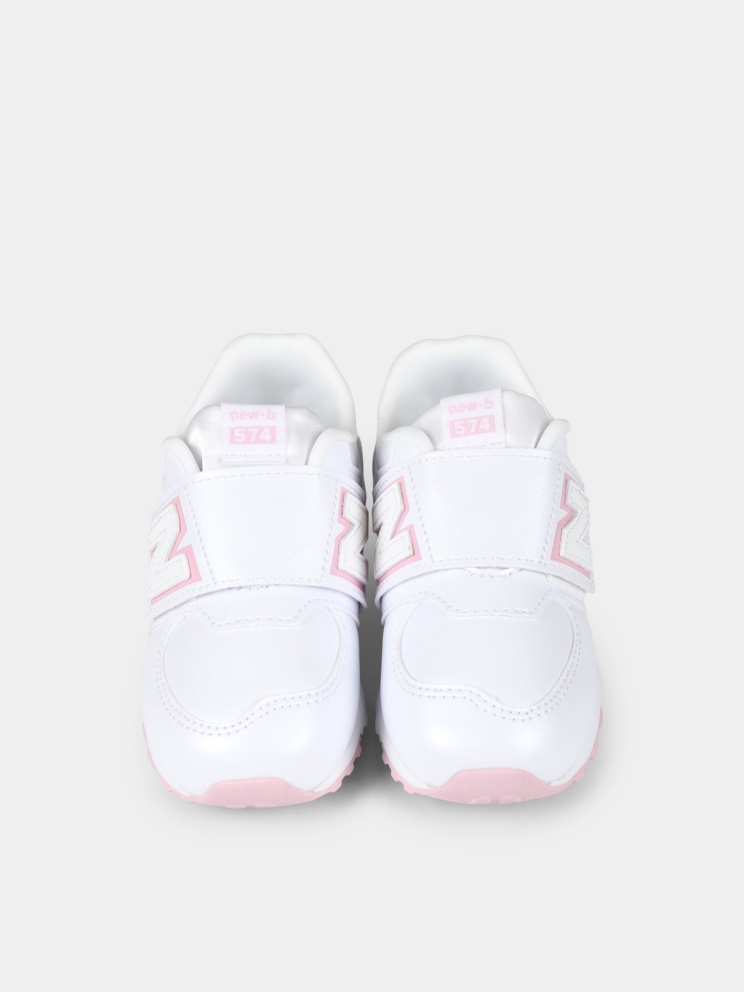 Sneakers 574 bianche per bambina,New Balance,NW574FK