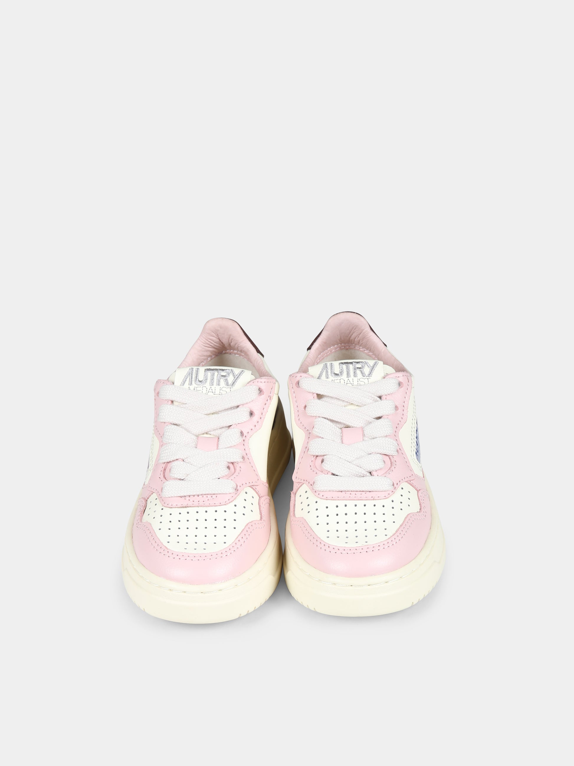 Sneakers rosa per bambina con logo,Autry,KULK 3F02