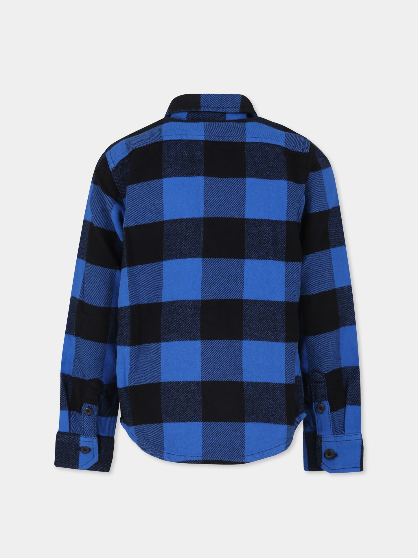 Camicia azzurra per bambino con logo,Dickies,DK0A4Z3UJ531