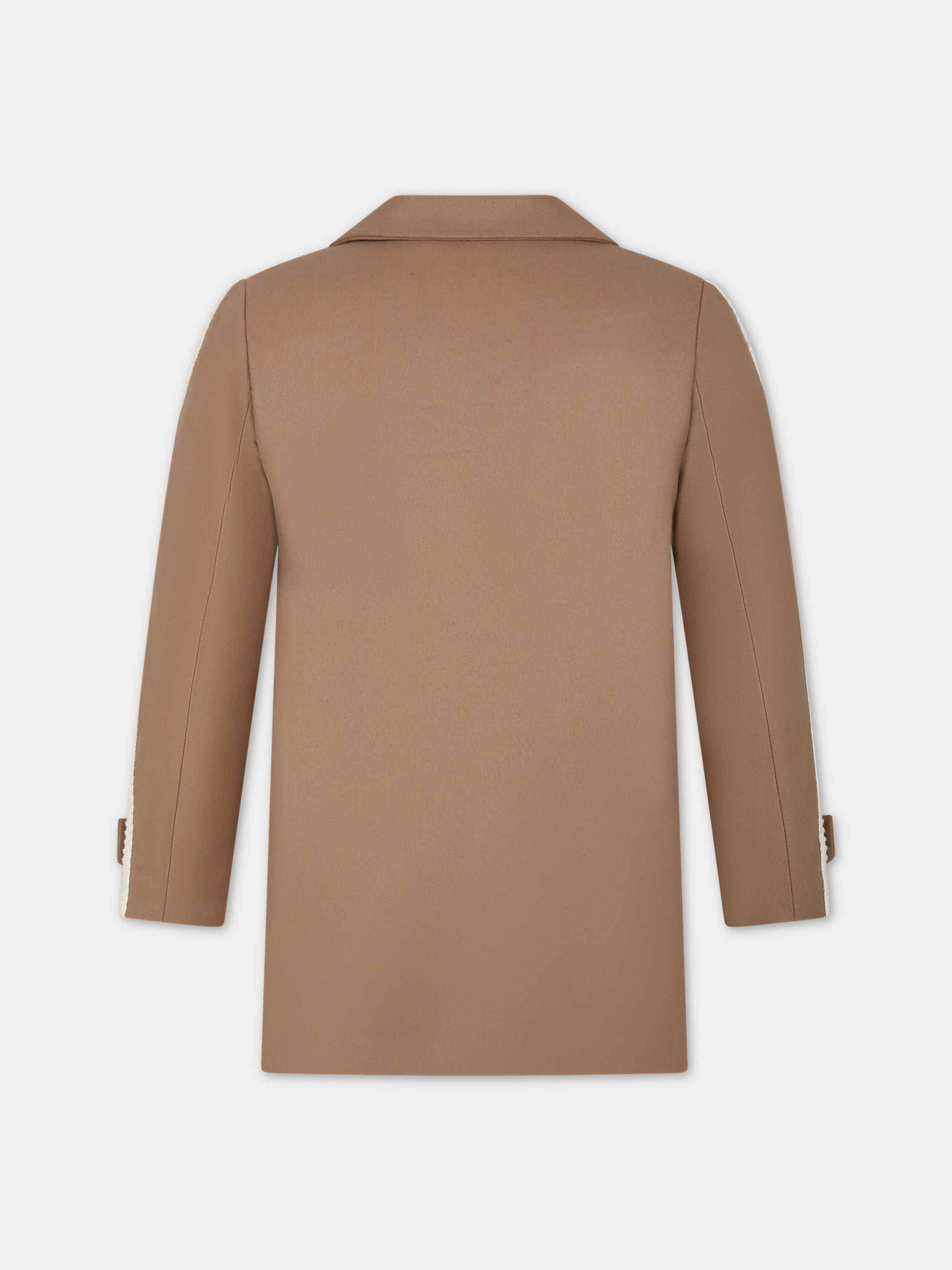 Cappotto beige per bambini,Barrow,F3BKJUCO005 BW016