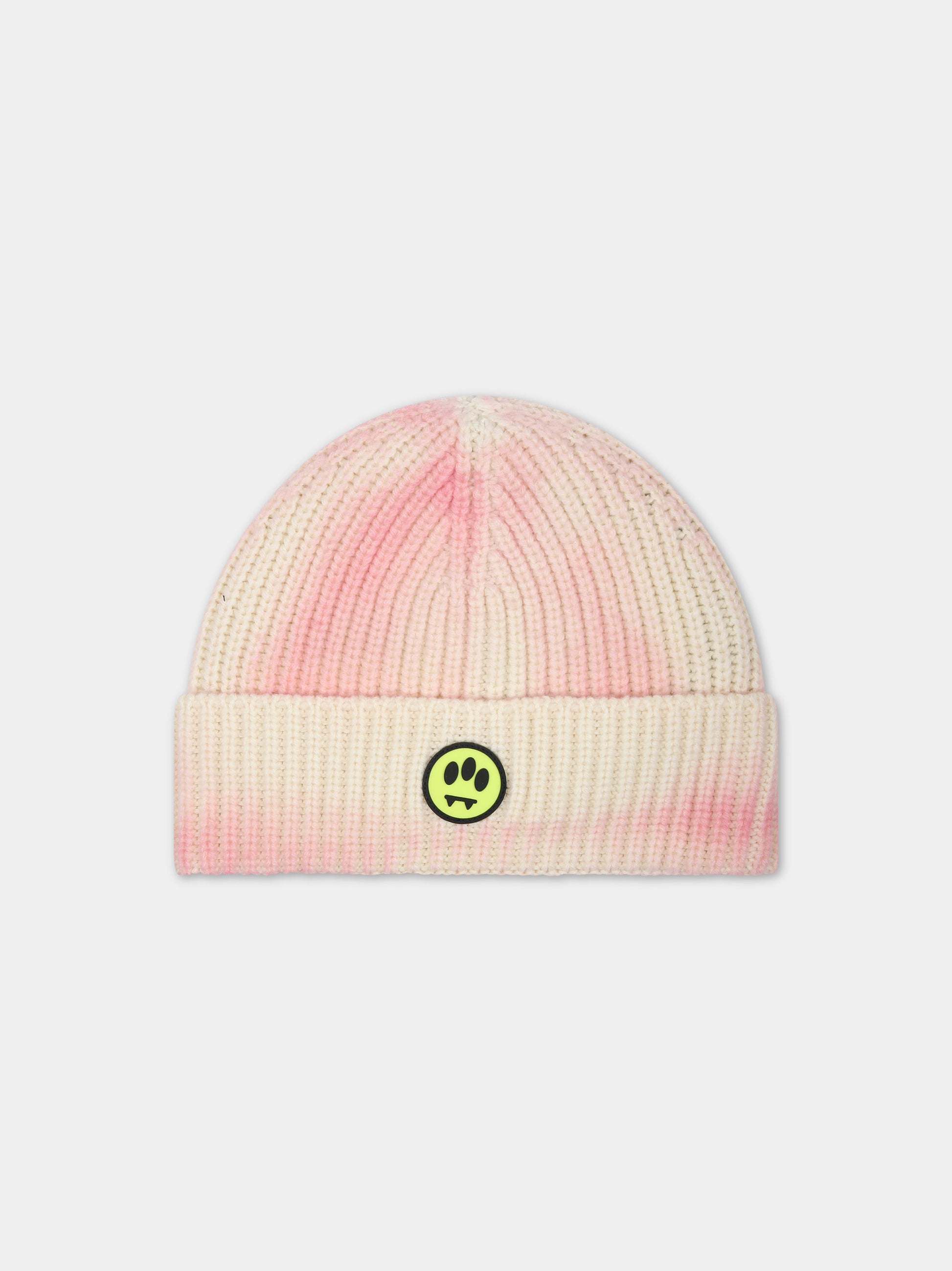 Berretto rosa per bambina con smile,Barrow,F3BKJUHT084 BW014