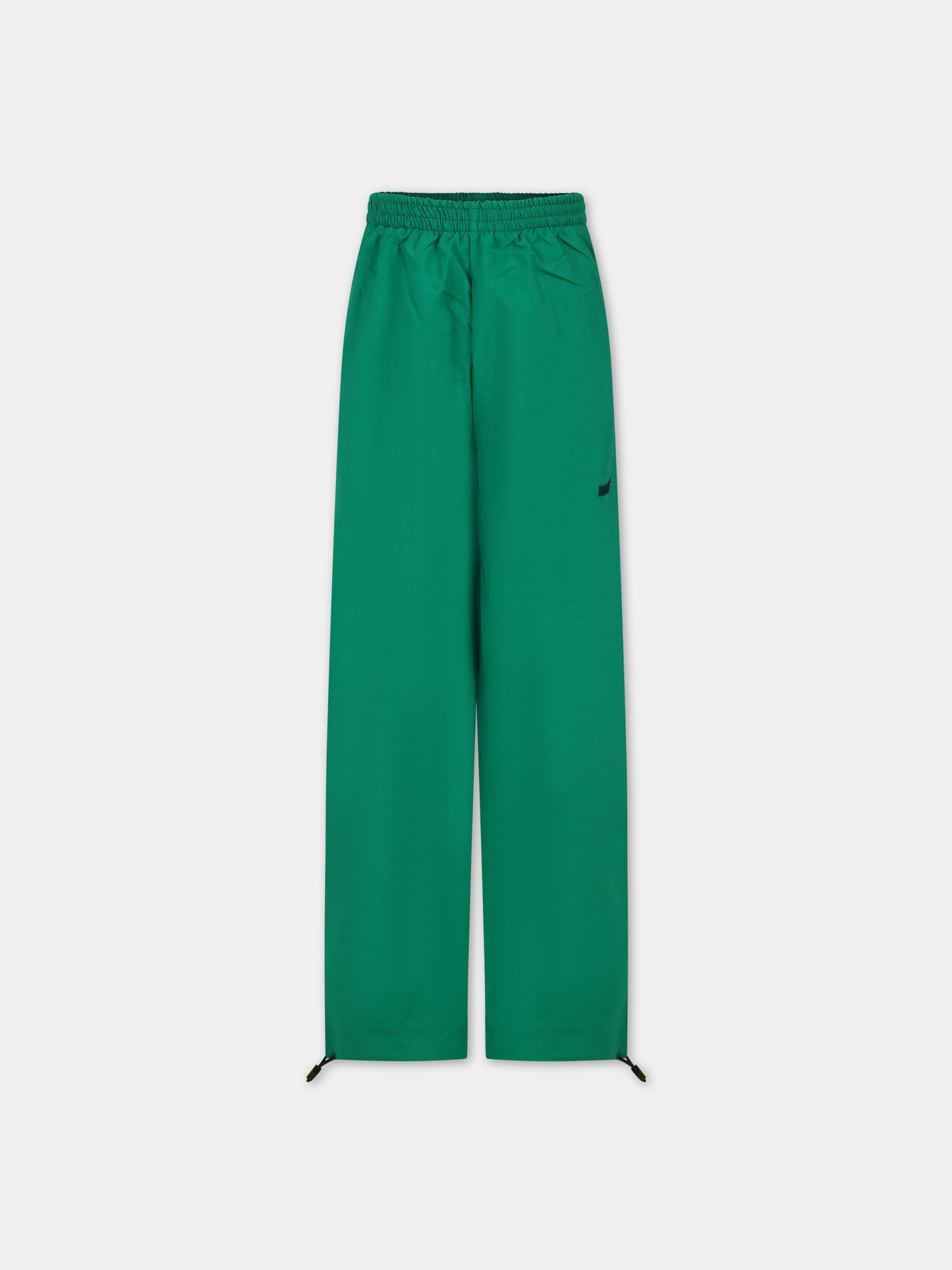 Pantaloni verdi per bambini con logo e smile,Barrow,F3BKJUPA066 BW012