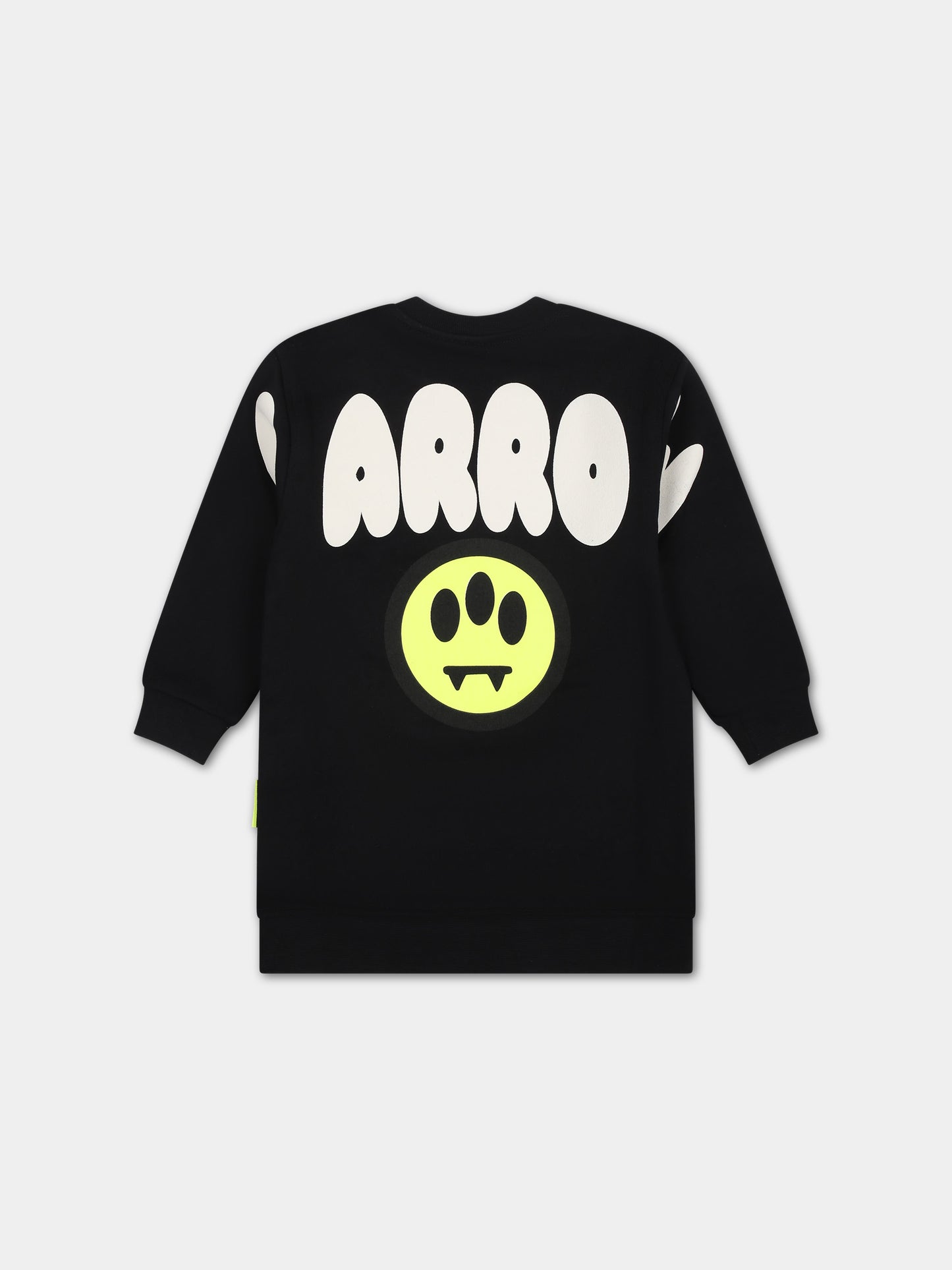 Vestito nero per neonata con logo,Barrow,F3BKNGDR114 110