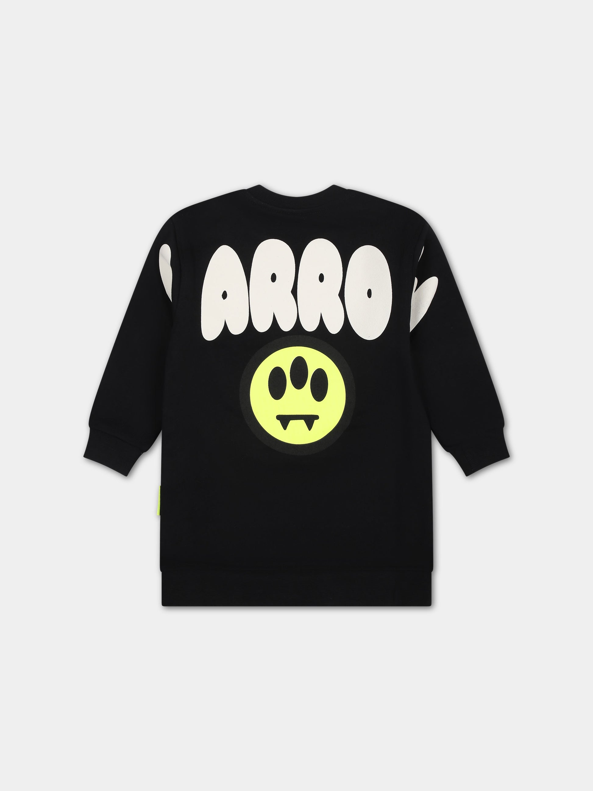 Vestito nero per neonata con logo,Barrow,F3BKNGDR114 110