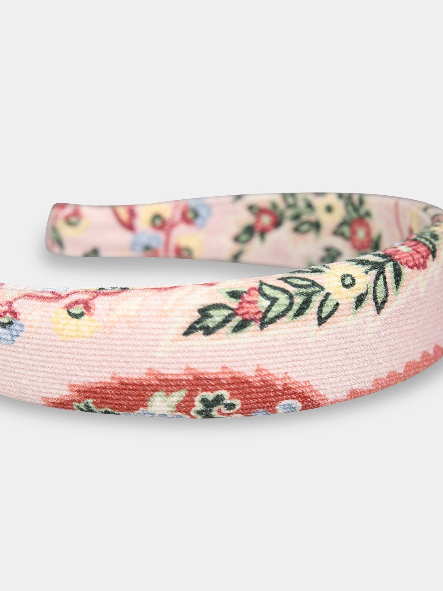 Cerchietto rosa per bambina con motivo paisley,Etro,GV0A54 D0103 383MC