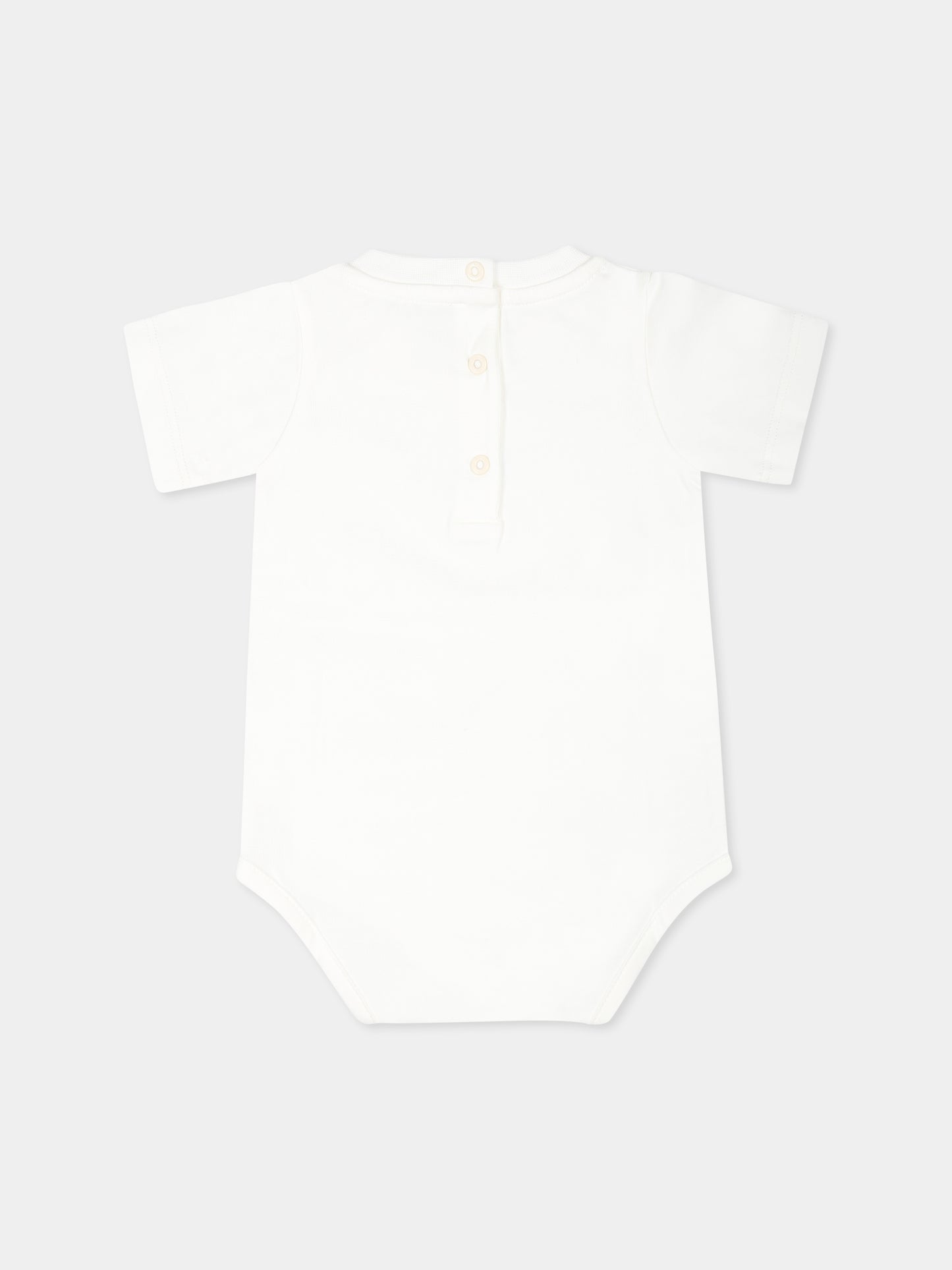 Set body celeste per neonato con logo,Fendi Kids,BUK123 ST8 F19J4