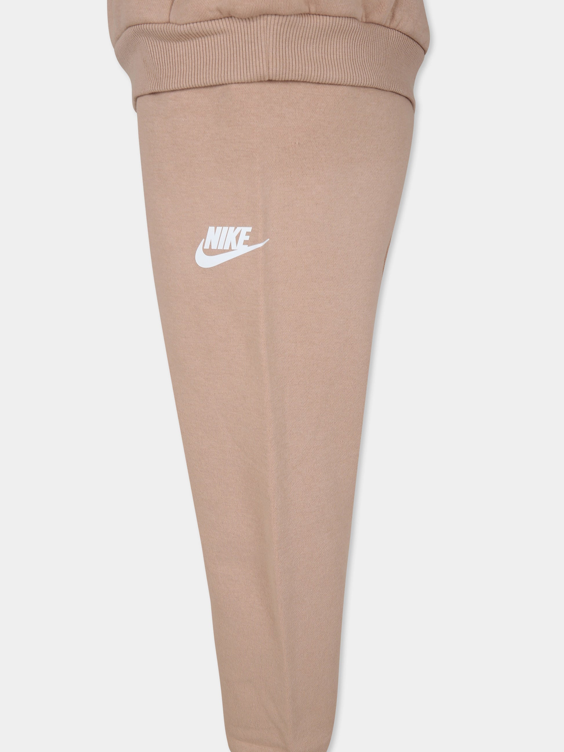 Completo beige per bambini con logo,Nike,86M350 X0L