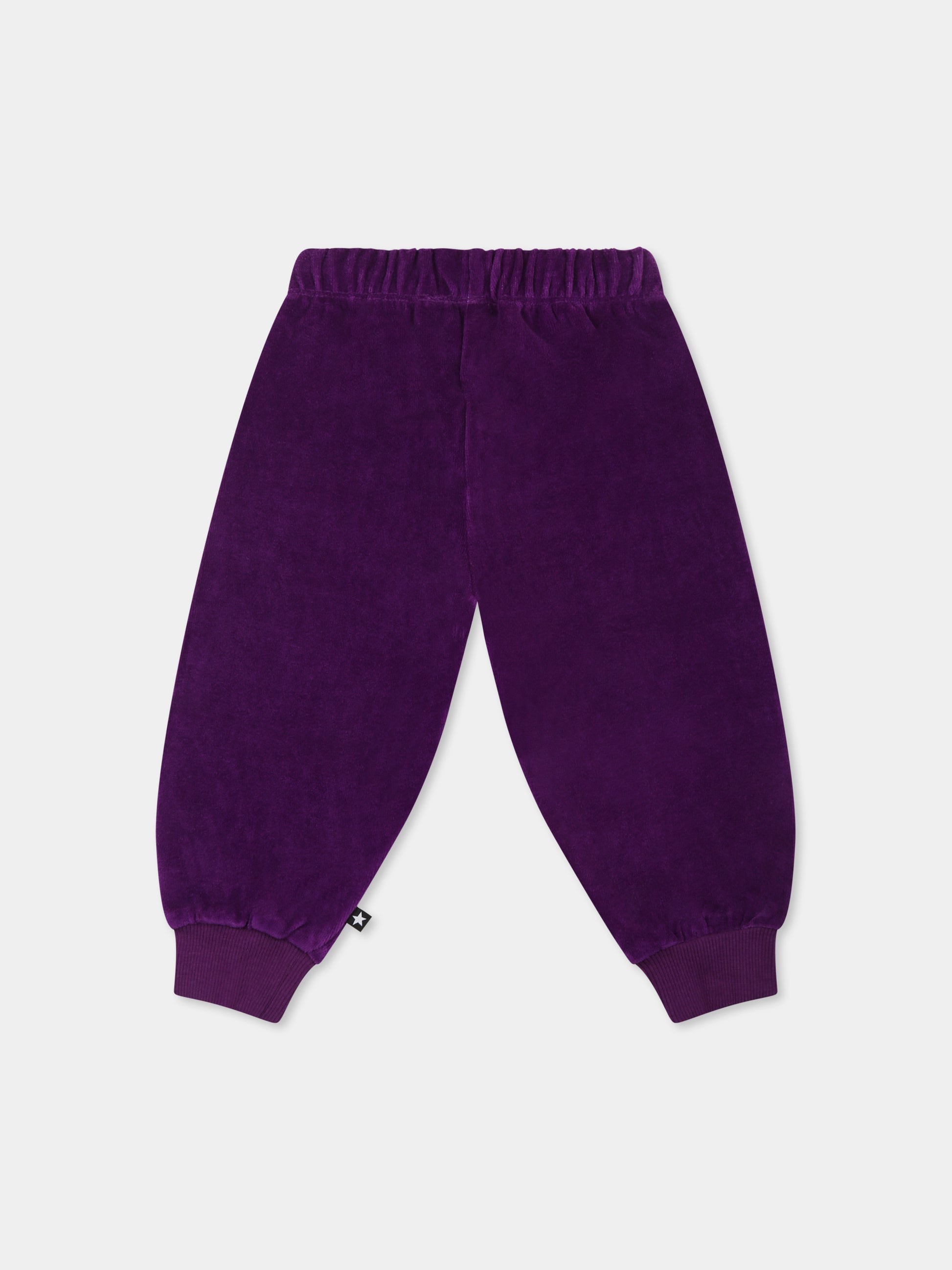 Pantaloni viola Simeon per neonata,Molo,4W24I205 8967
