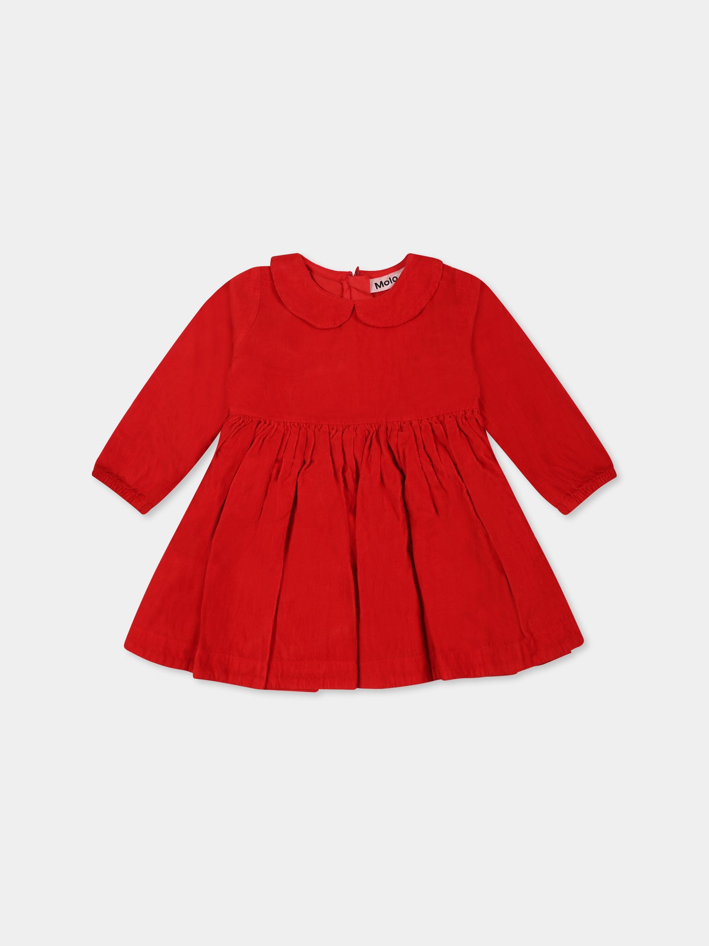 Vestito rosso Colleta per neonata,Molo,4W24E201 8936